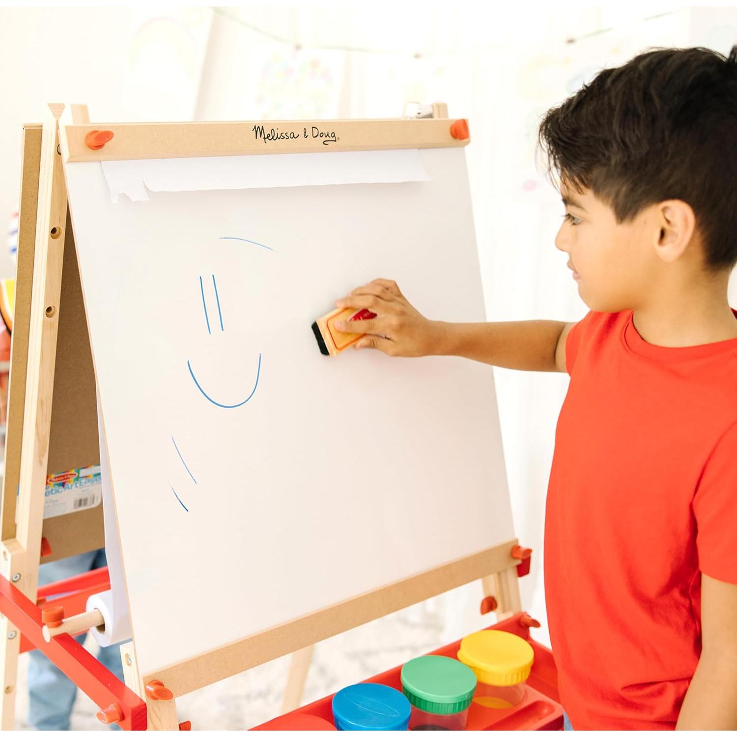 Juego de Accesorios de Arte Melissa & Doug - Pintura y Tizas