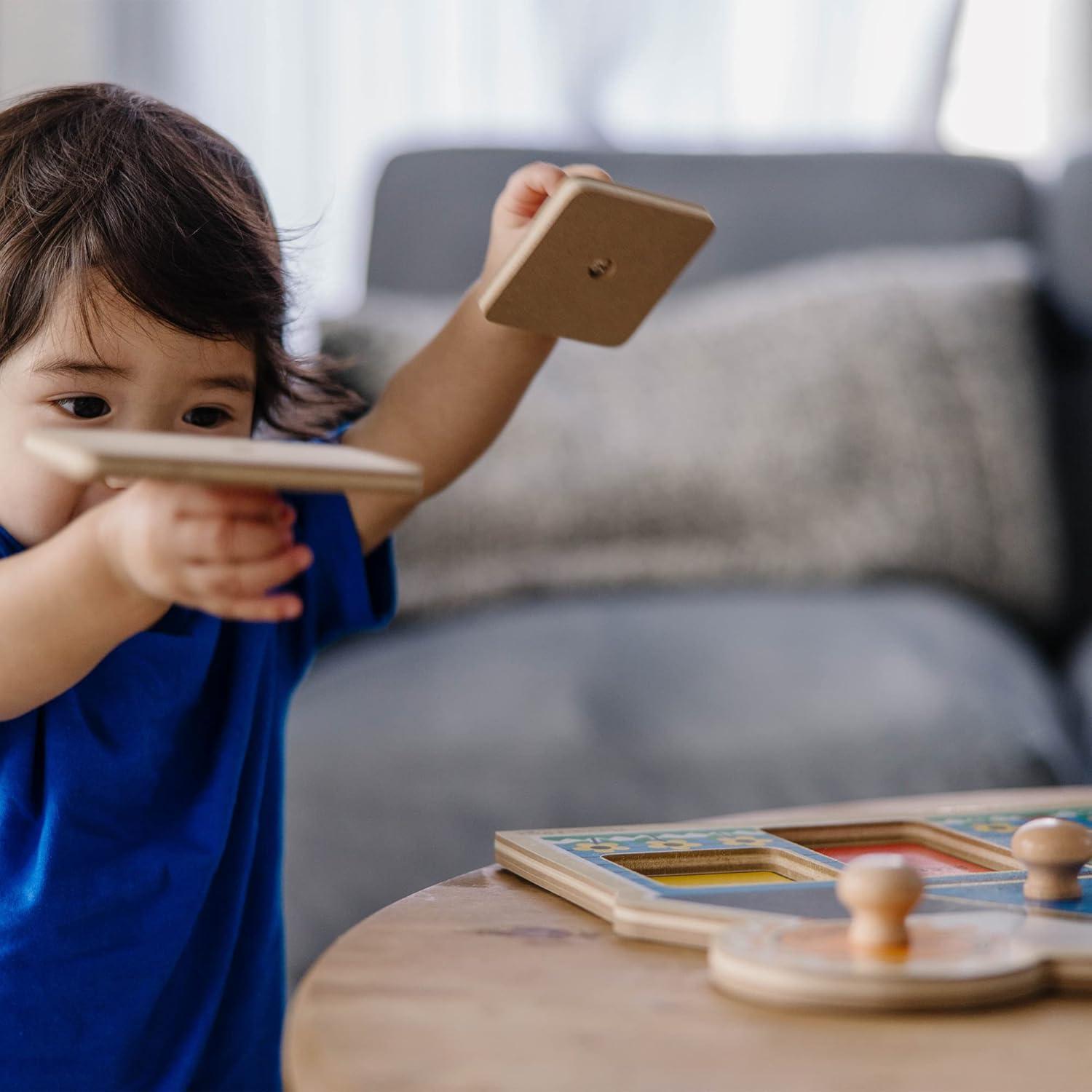 Rompecabezas de Madera Melissa & Doug Formas Jumbo 30.5 cm