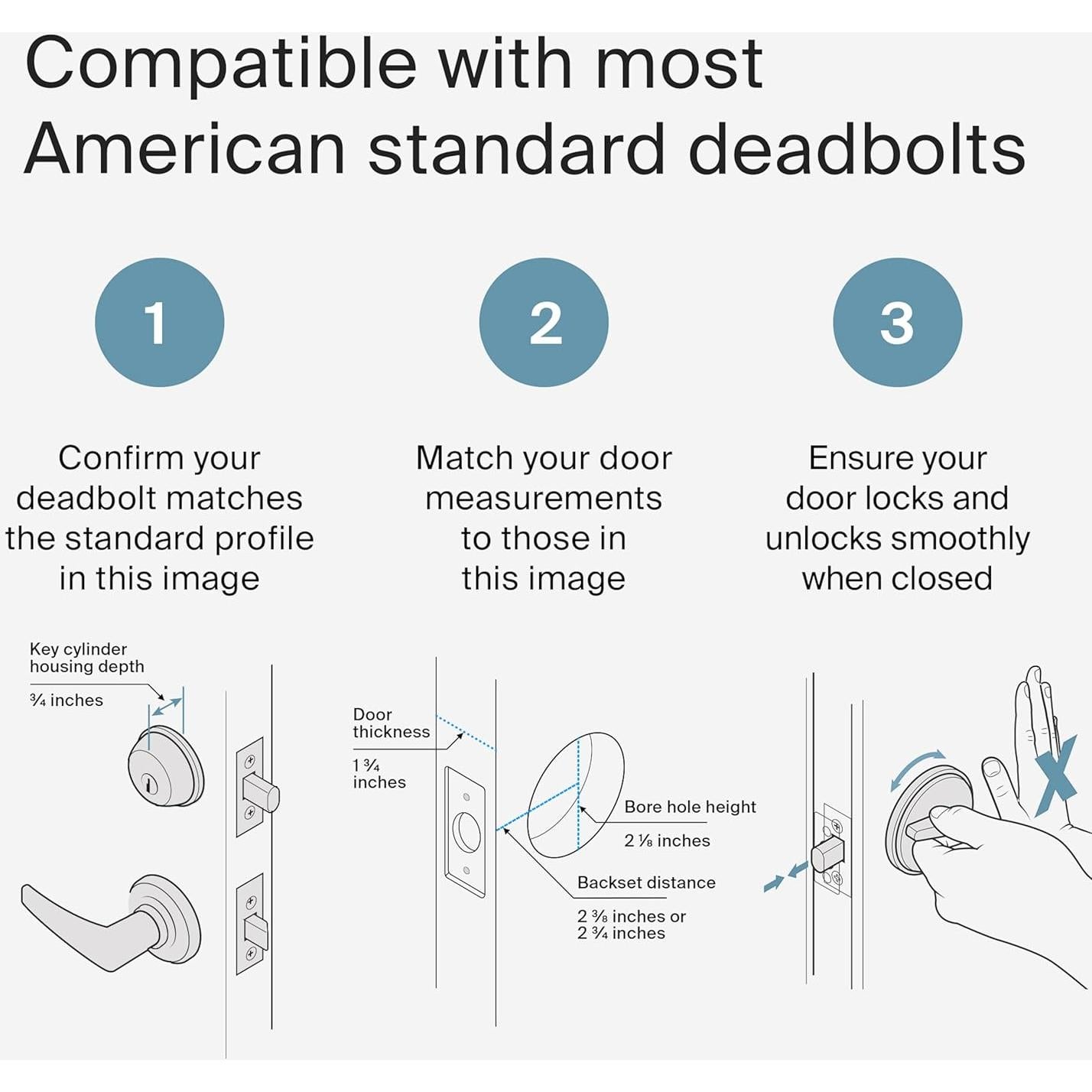 Cerradura Inteligente Level Bolt Wi-Fi - Cromo Satinado