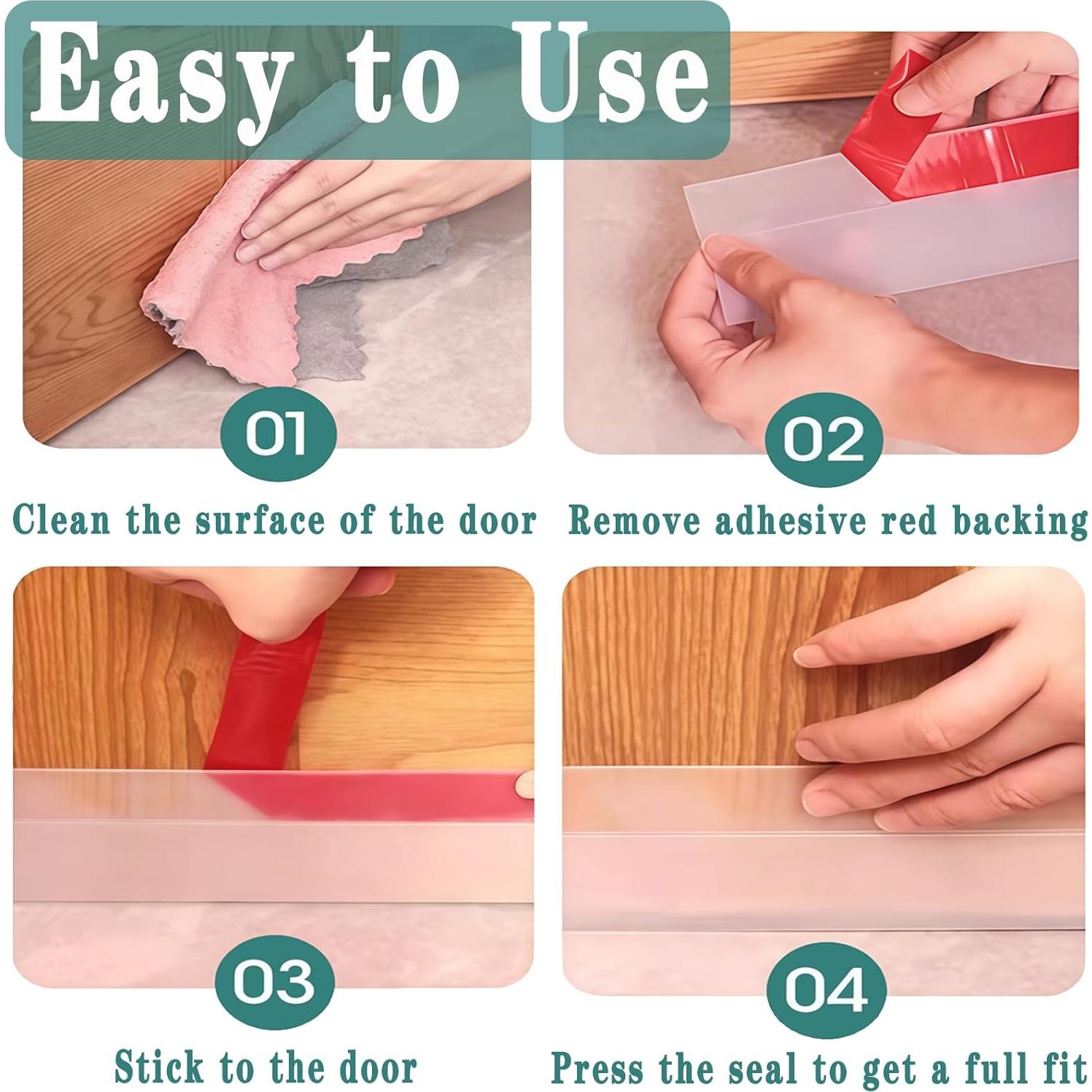 Sello de Puerta WEZKYLCG con Burlete de Silicona 5.08 cm x 6.1 m