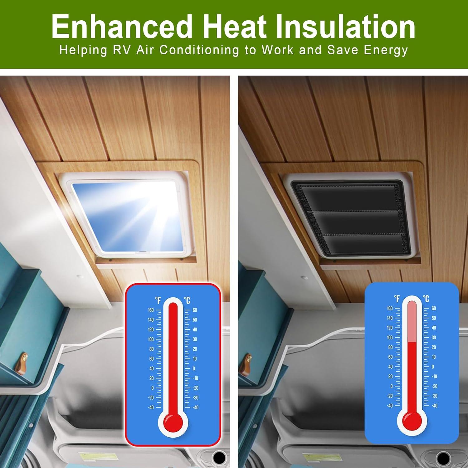 Cubierta de Ventana Oscurecedora RV Veharvim 41.28x41.28cm