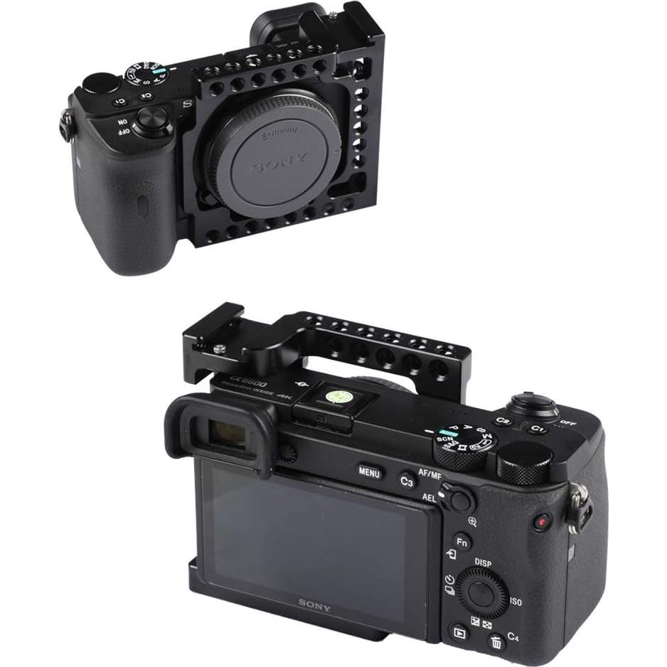 Jaula de Cámara CAMVATE para Sony Alpha A6600 A6500 91g