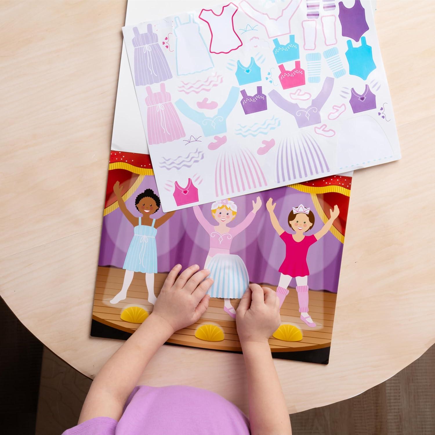 Almohadilla de Calcomanías Reutilizables Melissa & Doug 165+