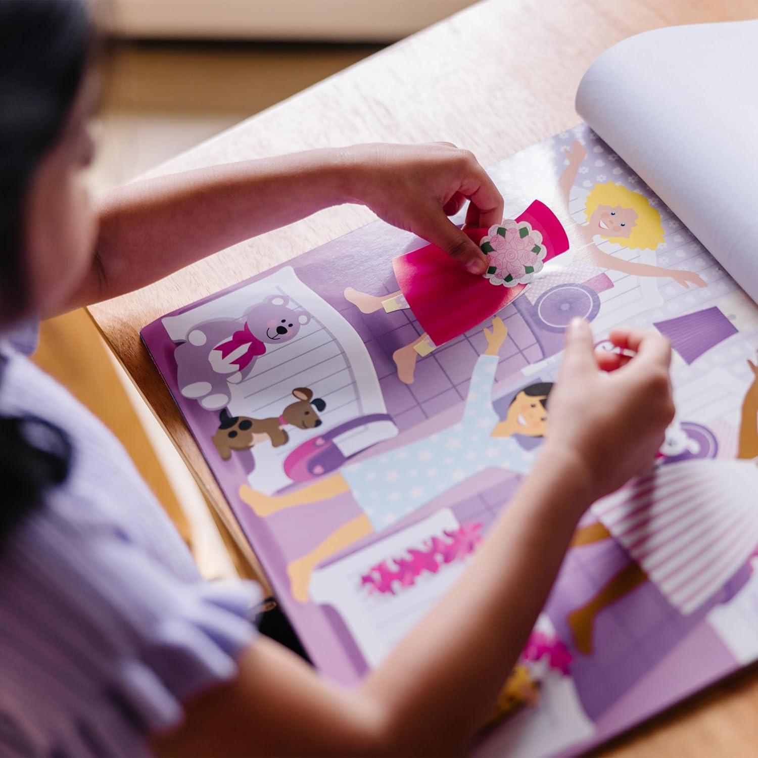 Almohadilla de Calcomanías Reutilizables Melissa & Doug 165+