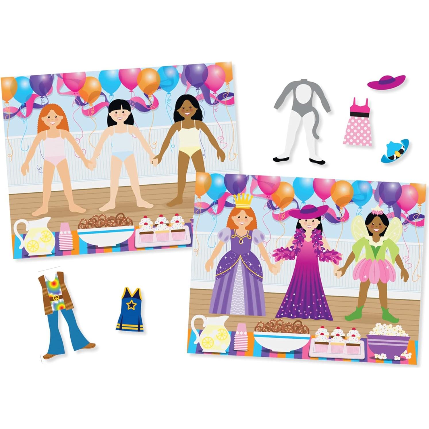 Almohadilla de Calcomanías Reutilizables Melissa & Doug 165+
