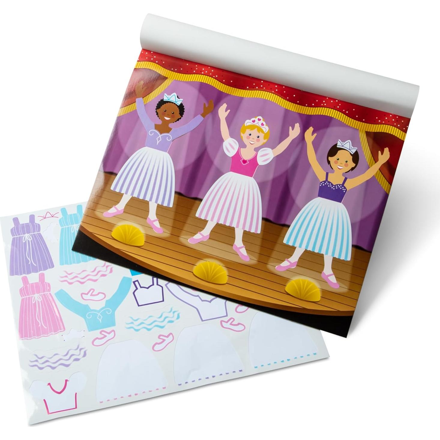 Almohadilla de Calcomanías Reutilizables Melissa & Doug 165+