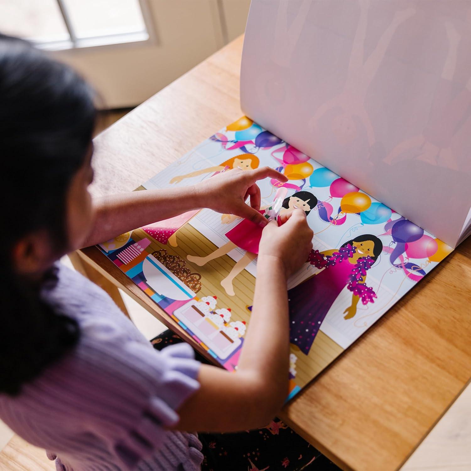 Almohadilla de Calcomanías Reutilizables Melissa & Doug 165+