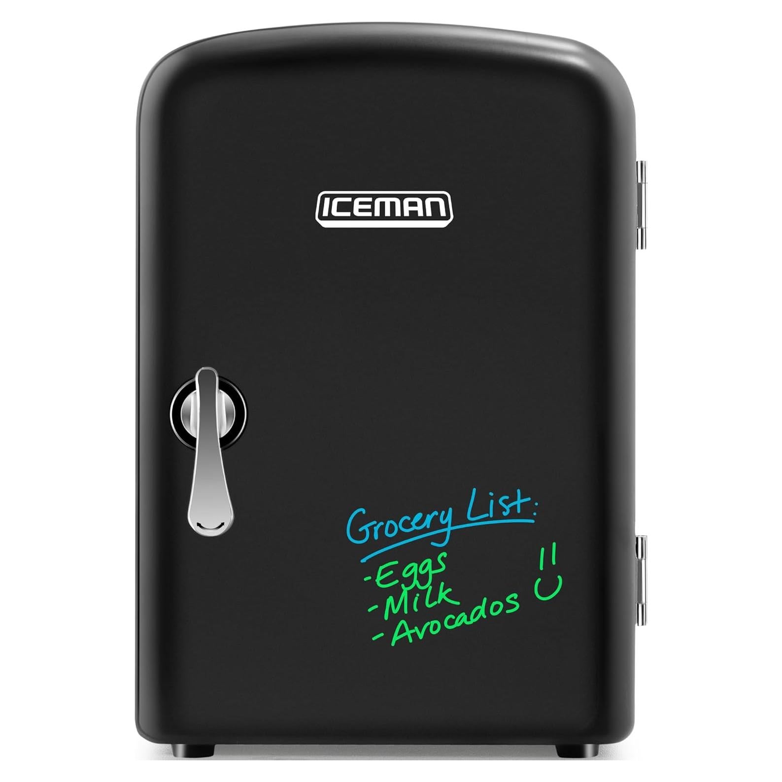 Mini Nevera Iceman RJ48, 4L, Enfría y Calienta, Negro