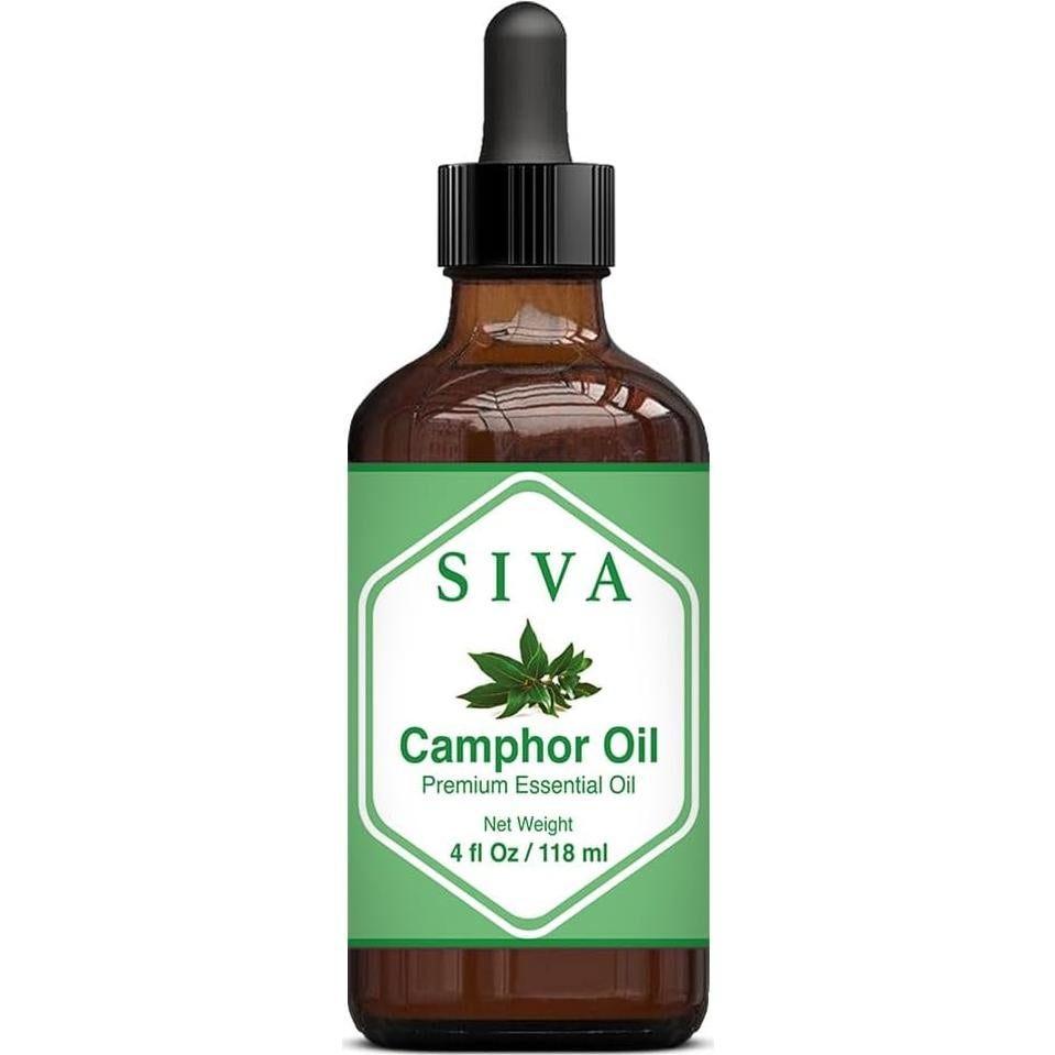 Aceite Esencial de Alcanfor SIVA 118 ml - Aromaterapia y Cuidado de la Piel