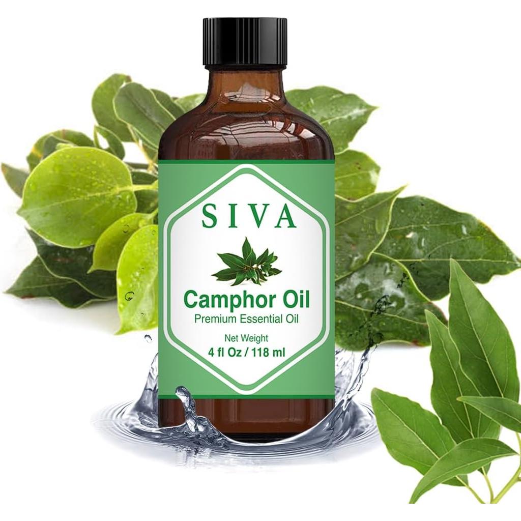 Aceite Esencial de Alcanfor SIVA 118 ml - Aromaterapia y Cuidado de la Piel