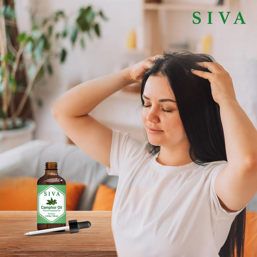 Aceite Esencial de Alcanfor SIVA 118 ml - Aromaterapia y Cuidado de la Piel