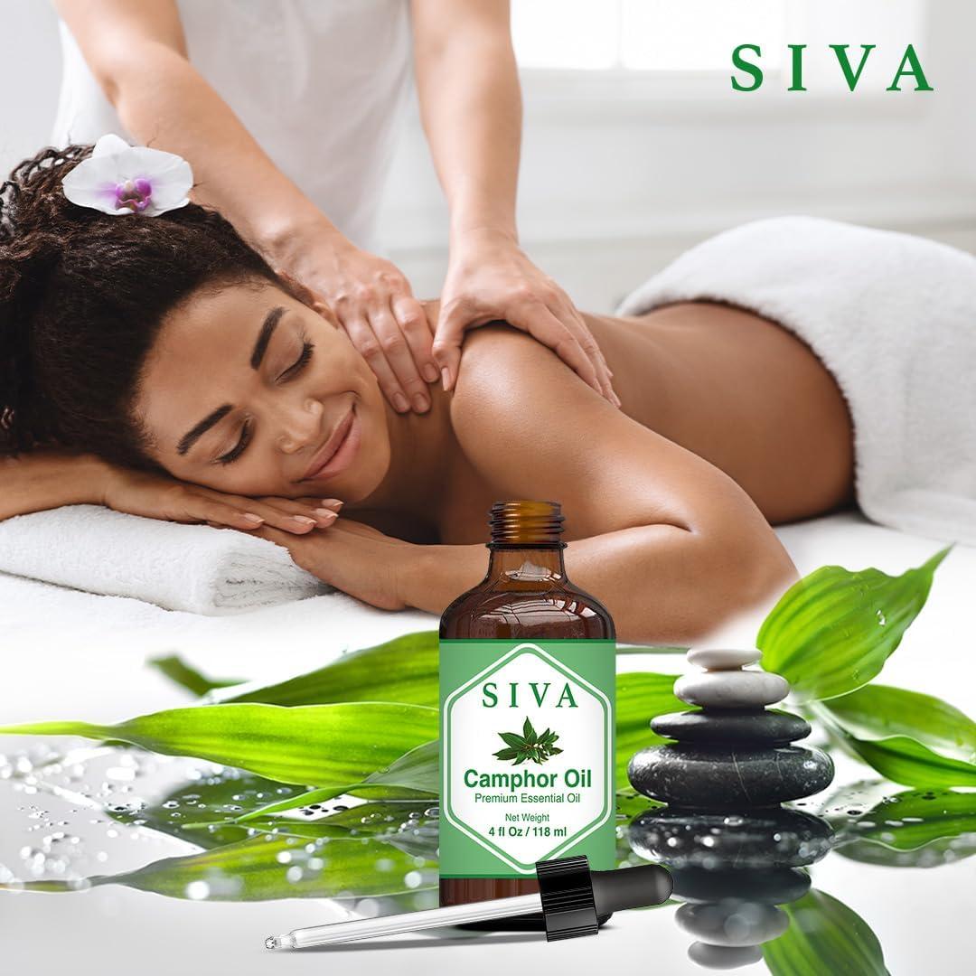 Aceite Esencial de Alcanfor SIVA 118 ml - Aromaterapia y Cuidado de la Piel