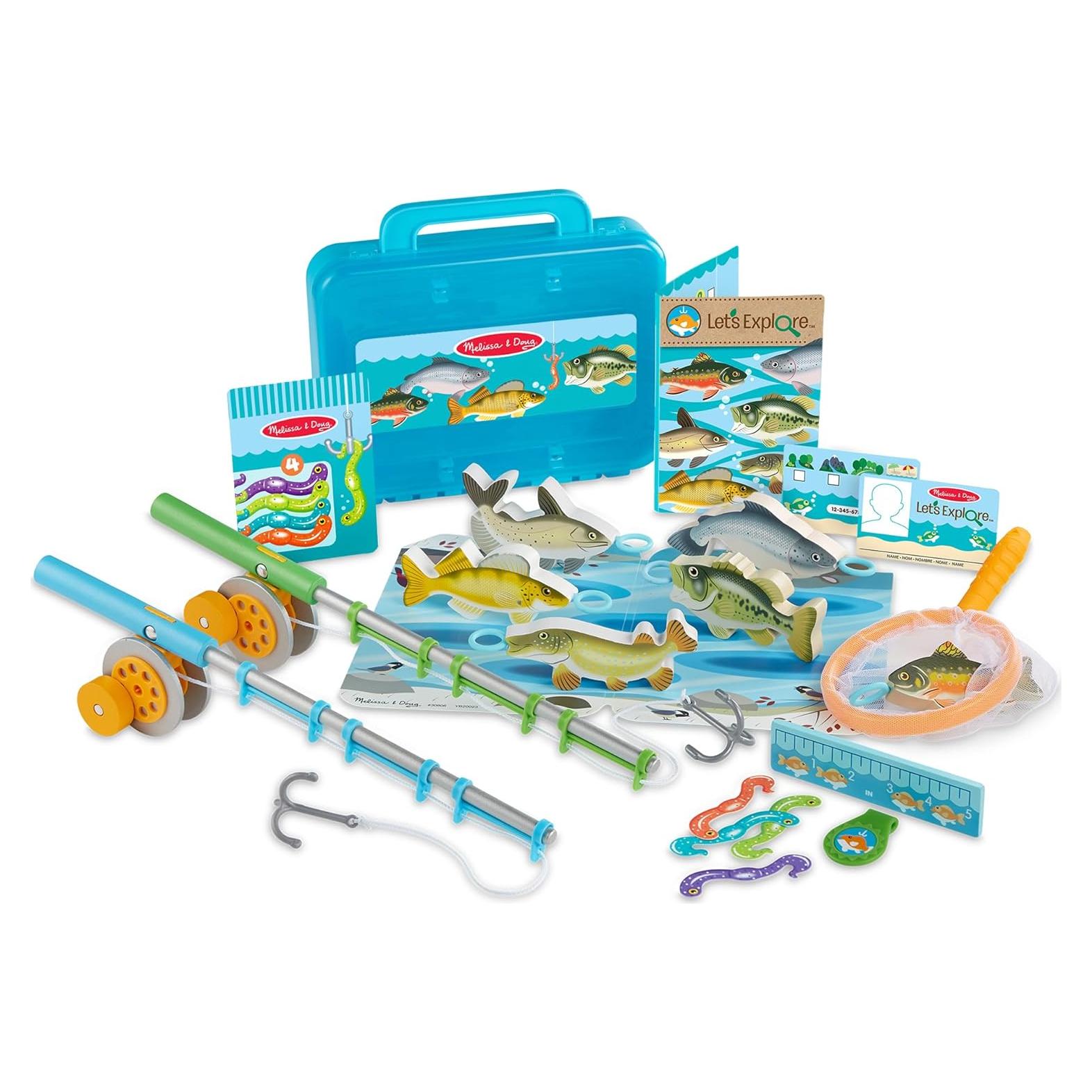 Juego de Pesca Melissa & Doug 21 Piezas para Niños