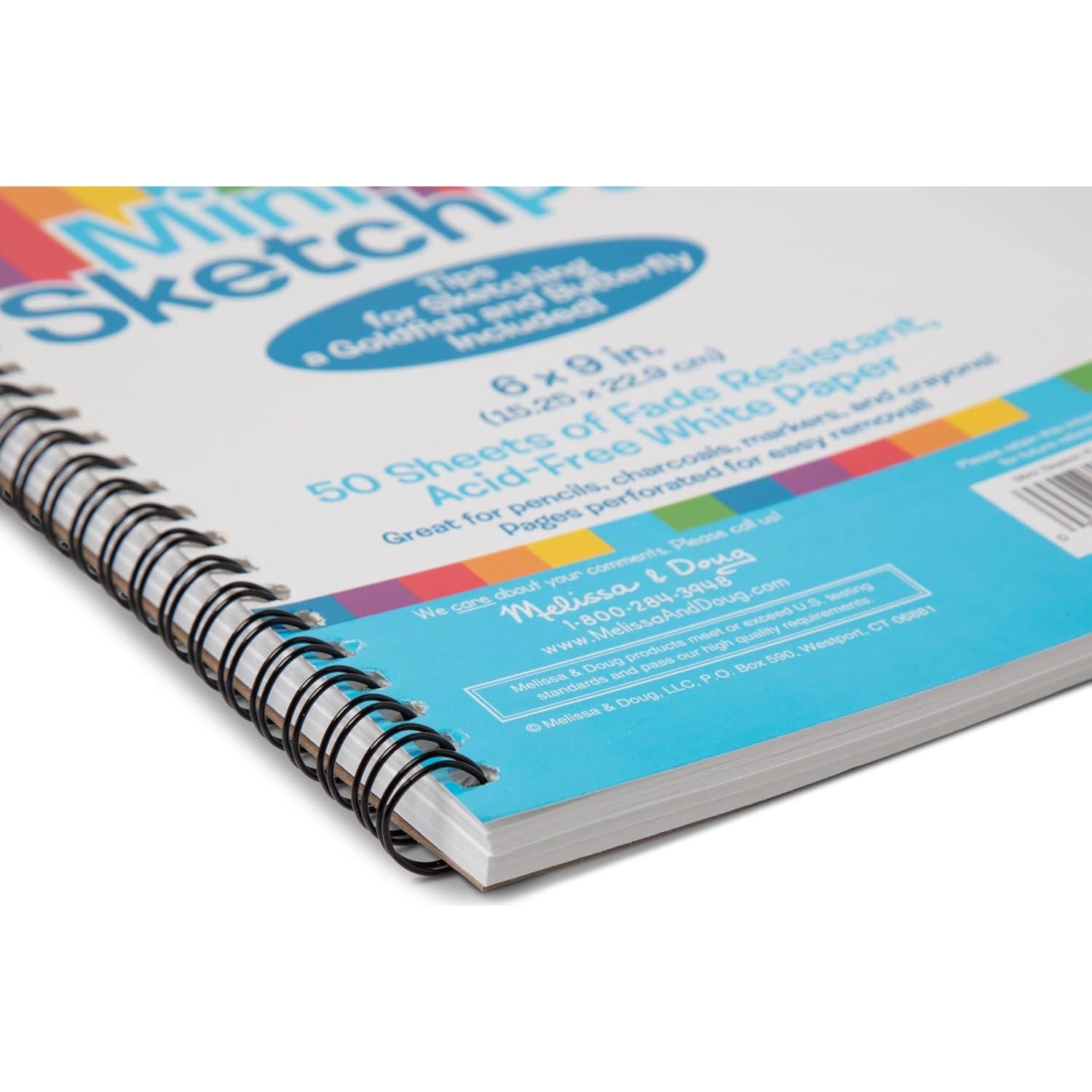 Bloc de Dibujo Melissa & Doug - 3 Paquetes de 50 Hojas A4