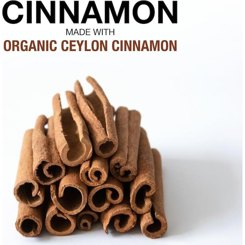 Canela Orgánica Puregen Labs 1200mg 90 Cápsulas Vegetales