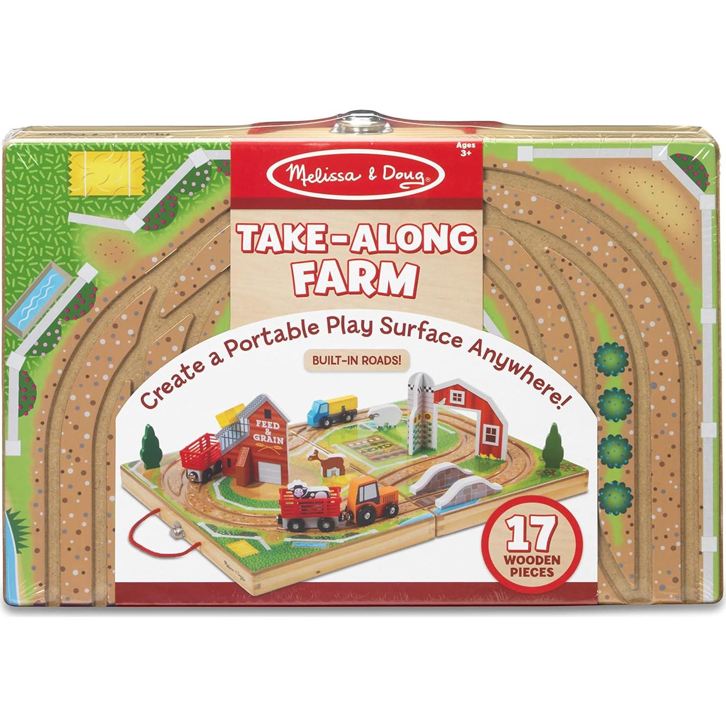 Juego de Granja Melissa & Doug 17 Piezas con Estuche