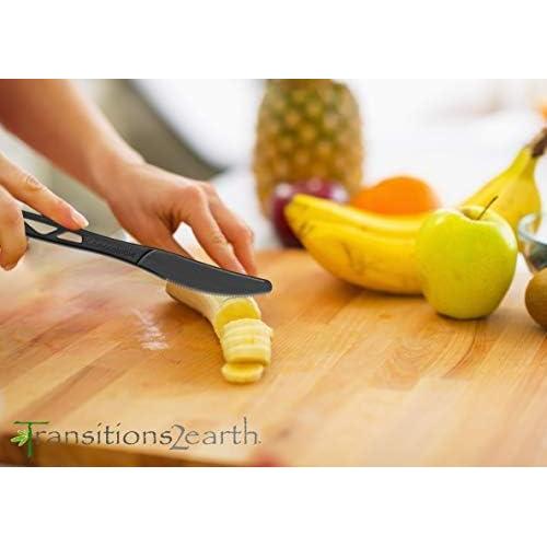 Cubiertos Compostables Transitions2earth - 200 Piezas 19.3 cm