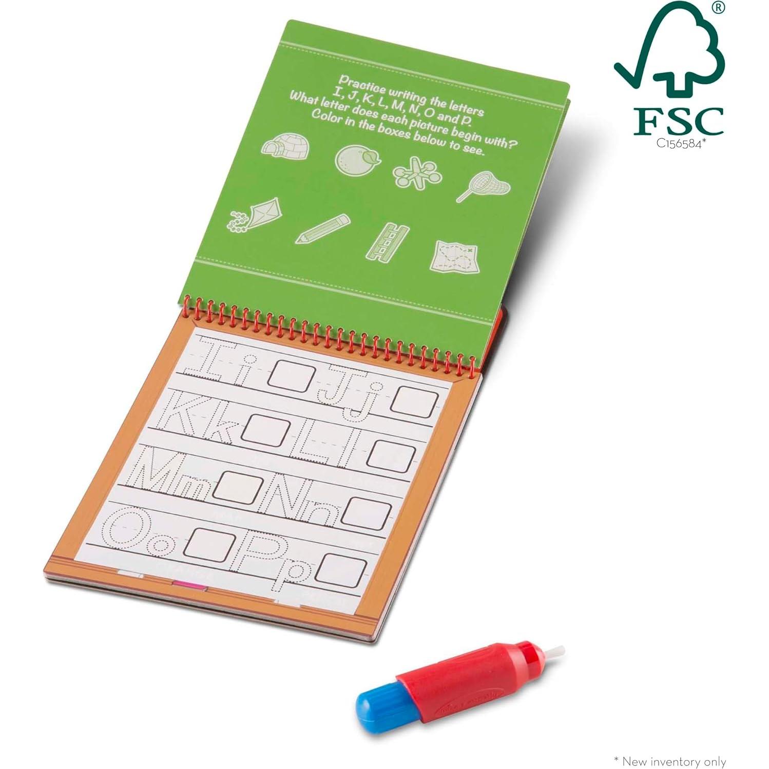 Melissa & Doug Water Wow! Bloc de Actividades Alfabeto