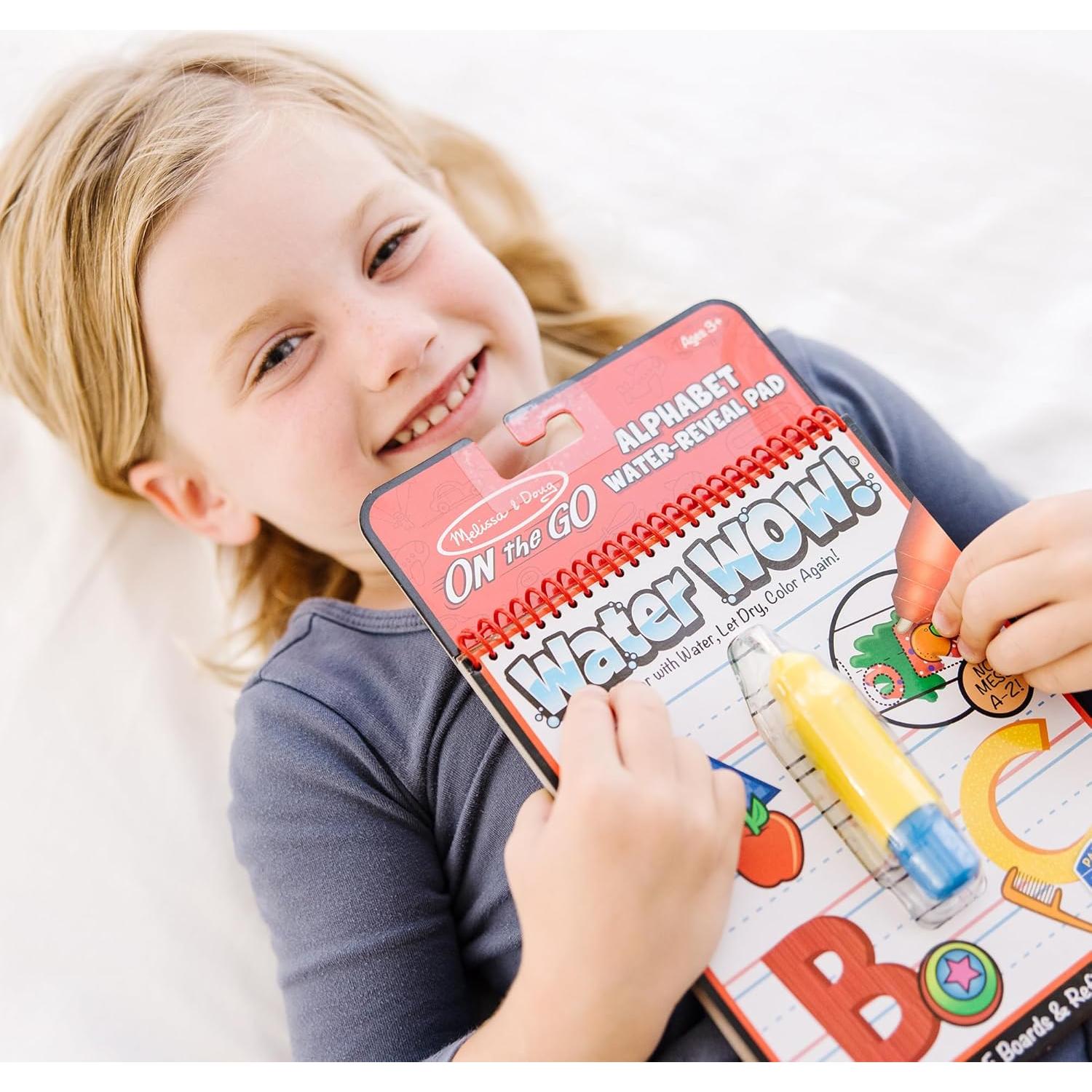 Melissa & Doug Water Wow! Bloc de Actividades Alfabeto