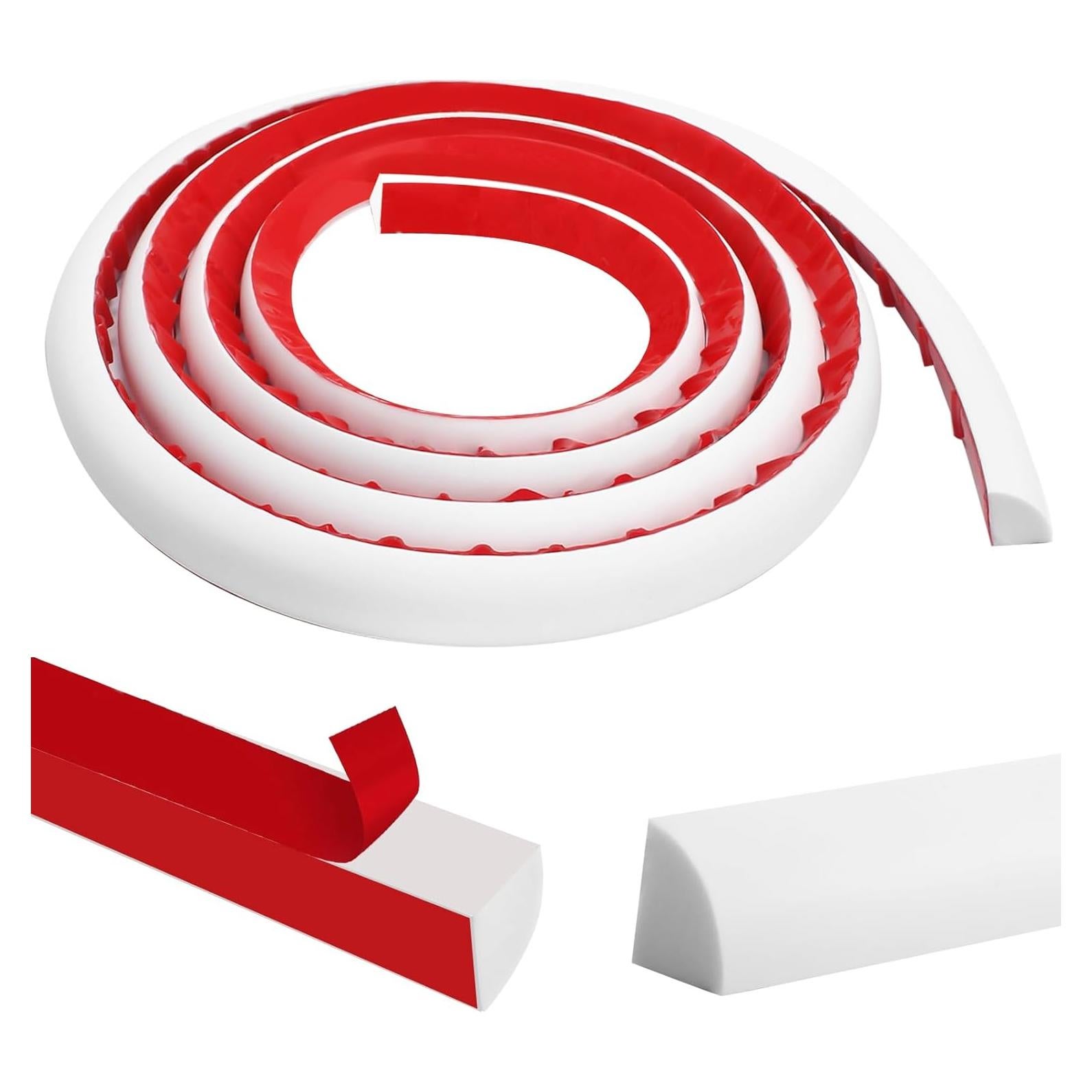 Moldura Flexible Autoadhesiva Zorfeter 99 cm Blanca