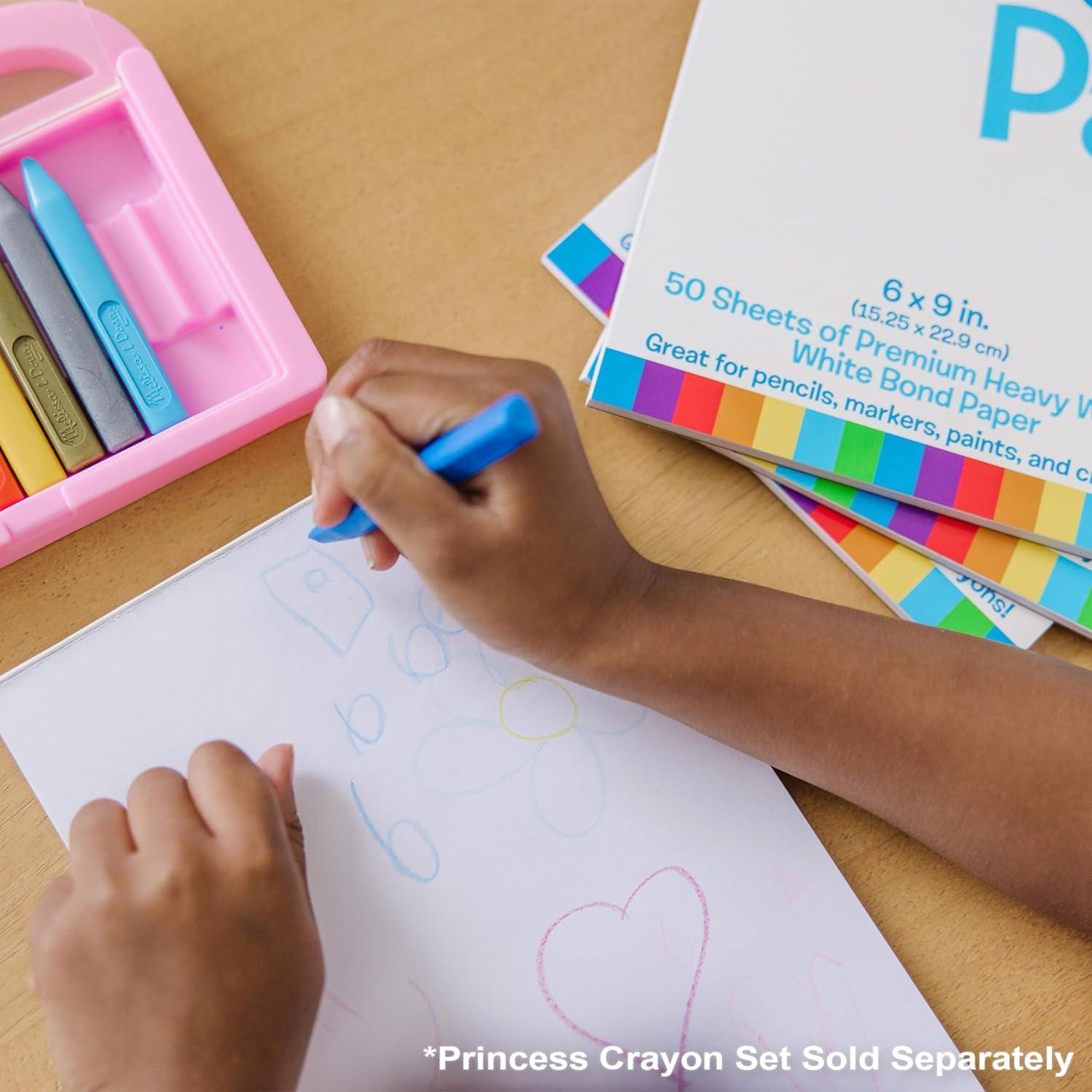 Bloc de Papel para Dibujar Melissa & Doug - 4 Paquetes de 50 Hojas