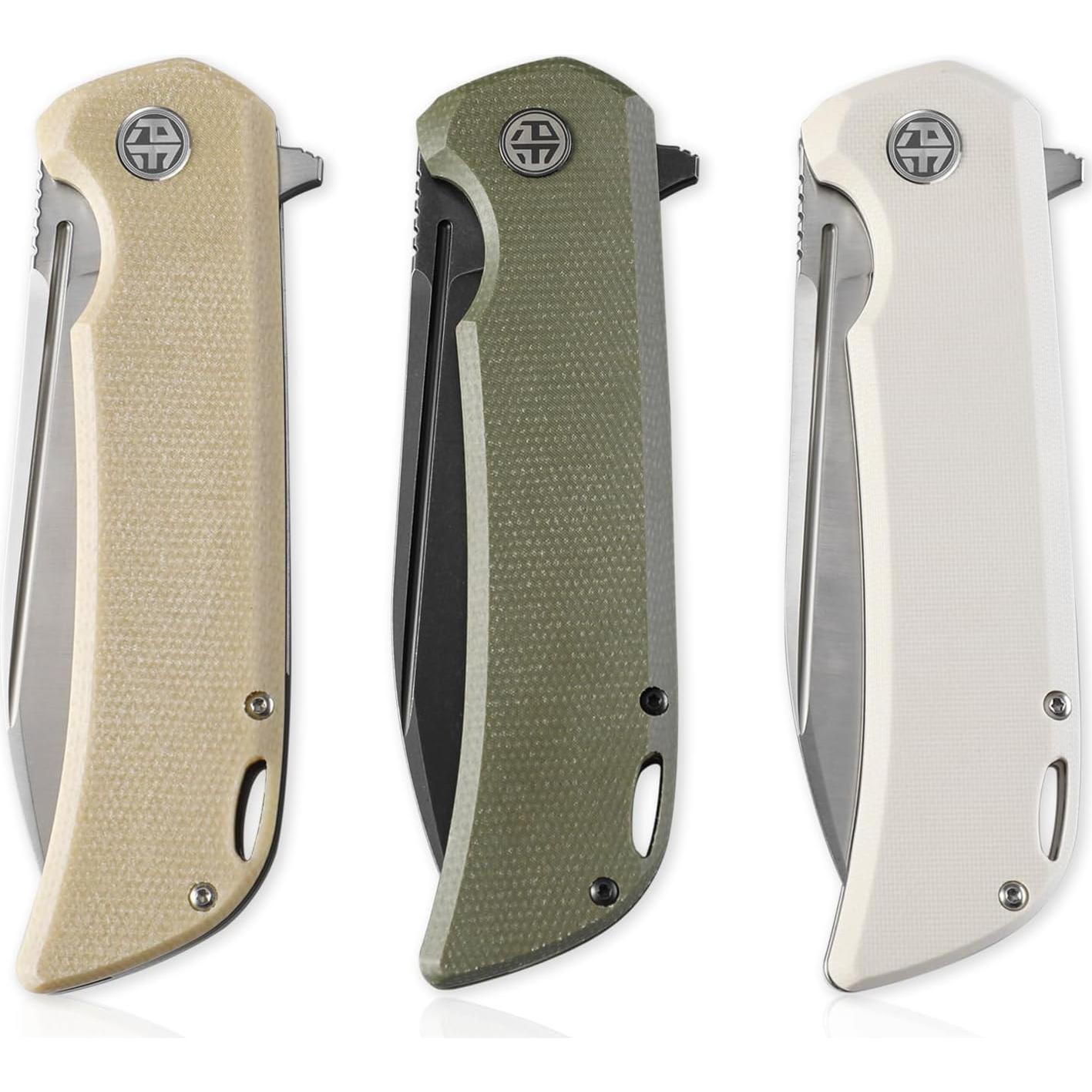 Cuchillo Plegable Pescado Petrificado PFB05 9.8 cm Acero 14C28N