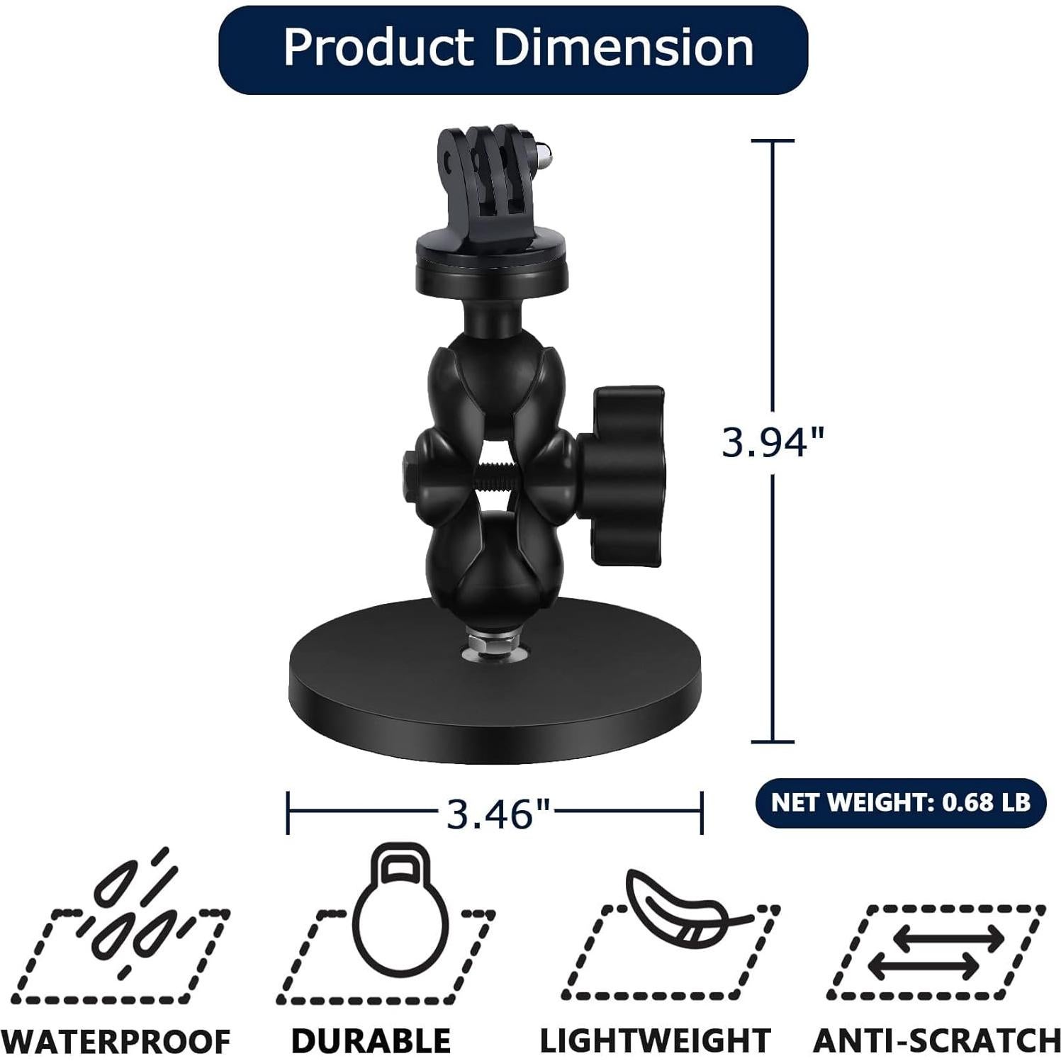 Soporte de Cámara Magnético USMALLBEE USMG-01 8.8 cm