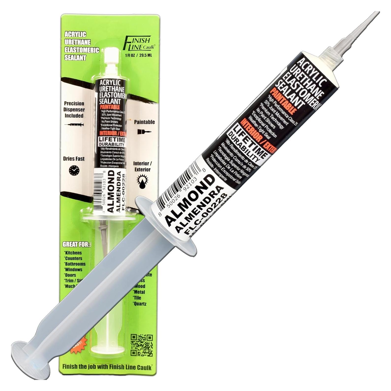 Sellador Elastomérico Uretano Acrílico Finish Line 28.35 g Almendra