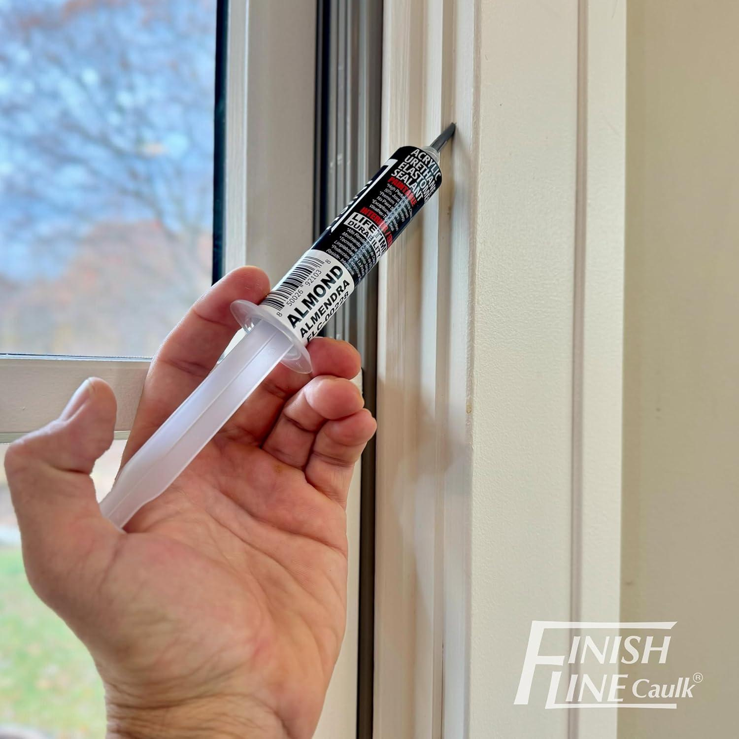 Sellador Elastomérico Uretano Acrílico Finish Line 28.35 g Almendra