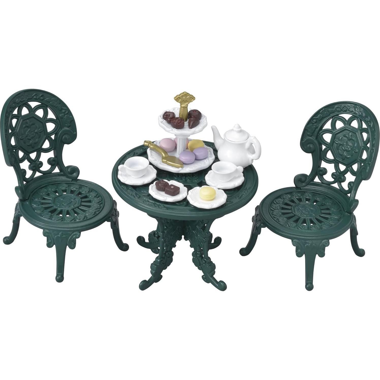 Conjunto de Té Calico Critters - Muebles y Accesorios 23 Piezas