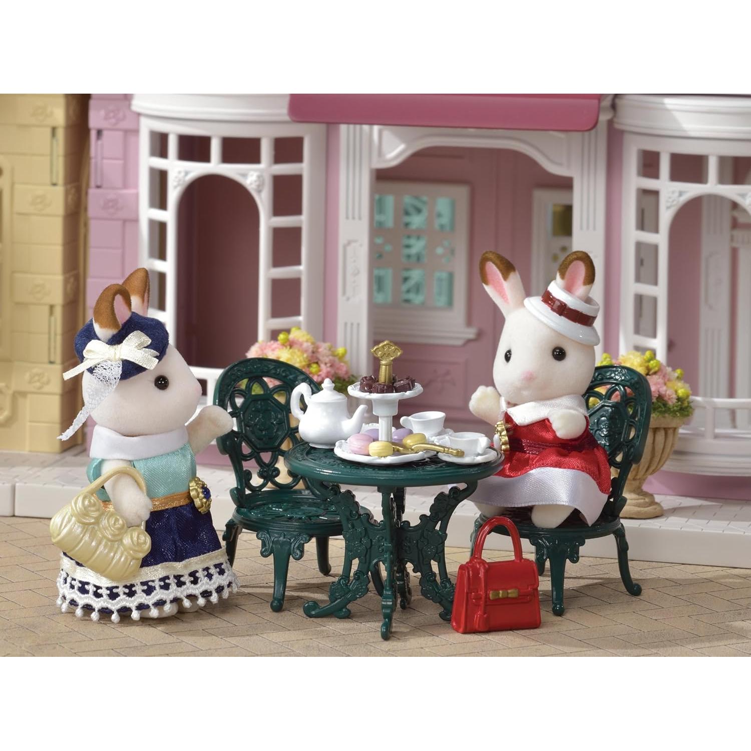 Conjunto de Té Calico Critters - Muebles y Accesorios 23 Piezas