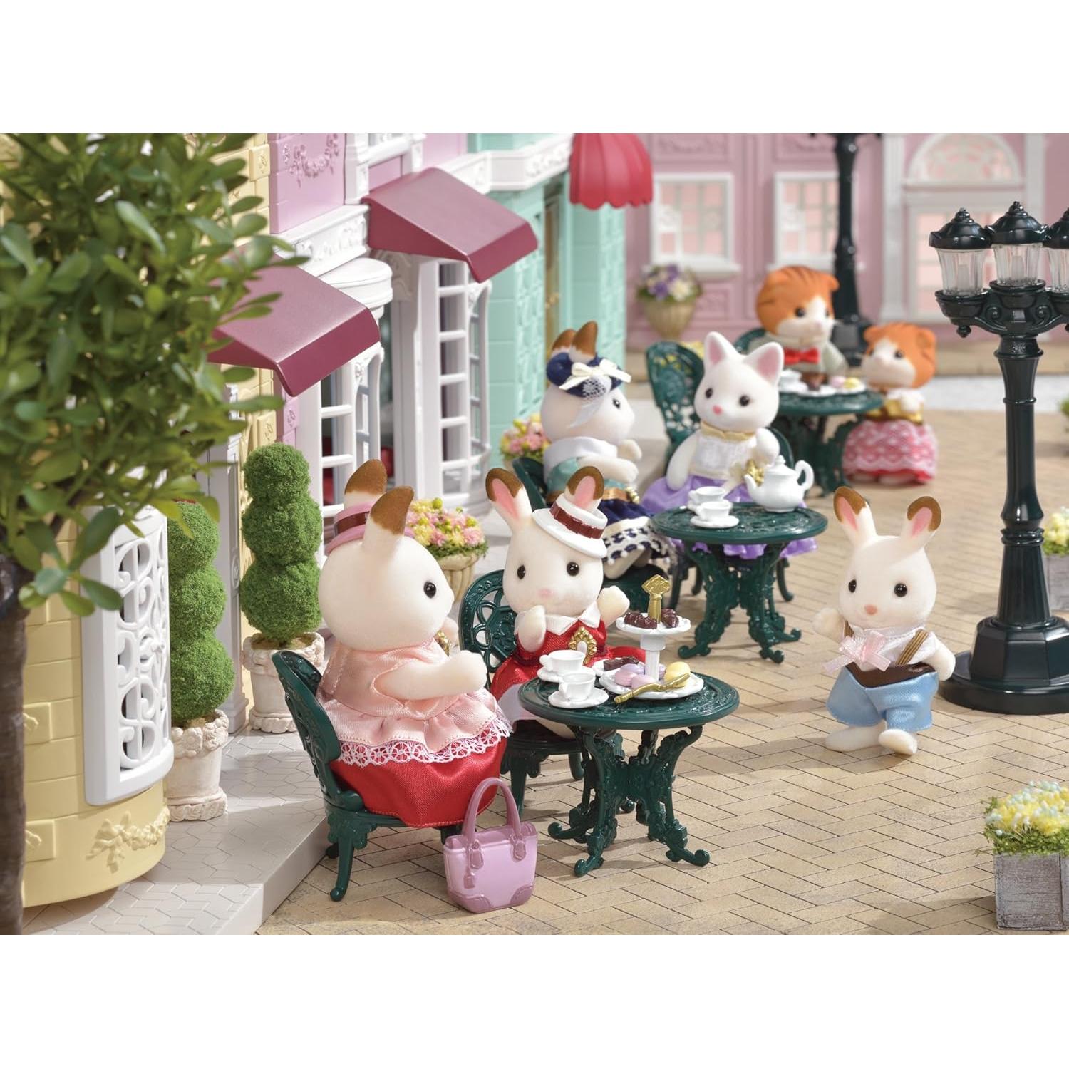 Conjunto de Té Calico Critters - Muebles y Accesorios 23 Piezas