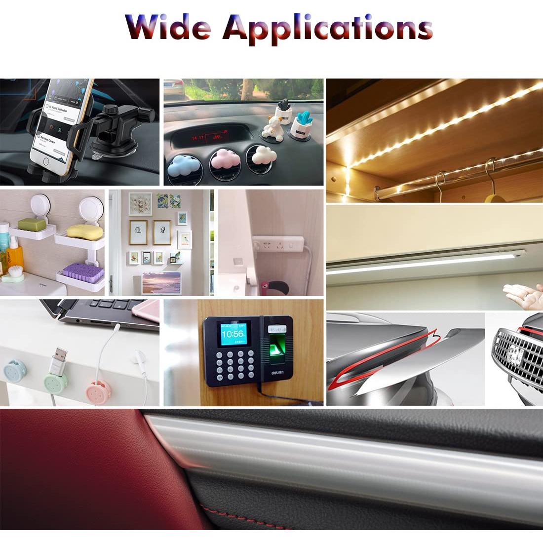 Cinta Doble Cara LLPT 1 cm x 32.9 m Resistente al Clima