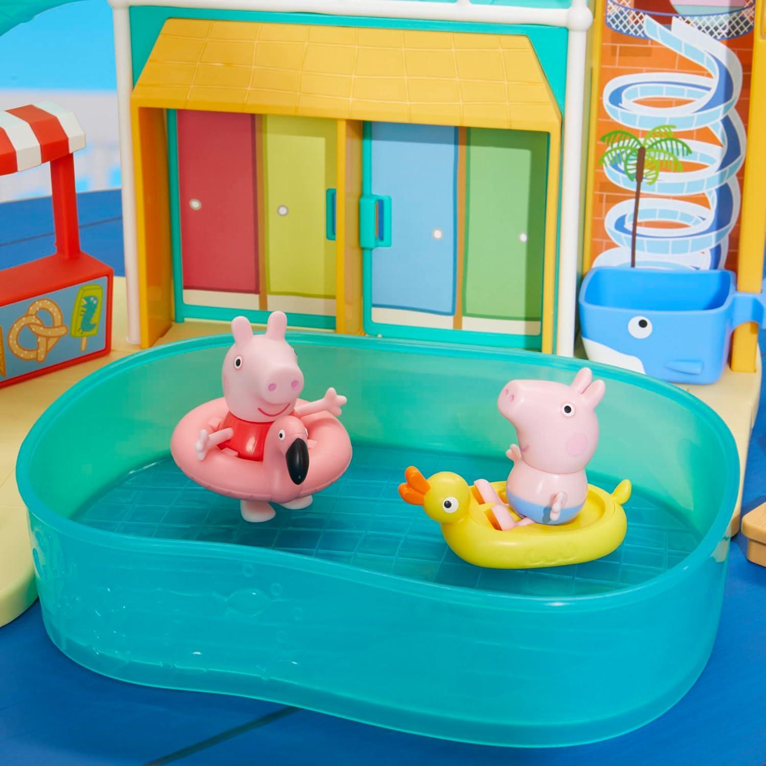 Juego de Agua Peppa Pig con 2 Figuras y Accesorios