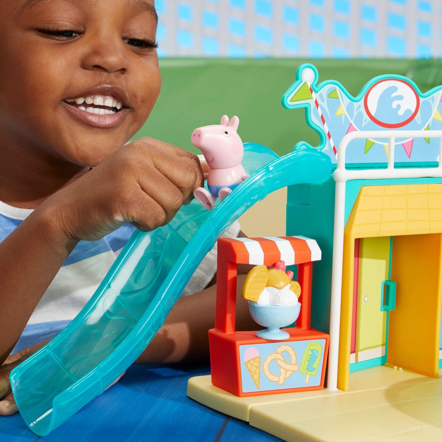 Juego de Agua Peppa Pig con 2 Figuras y Accesorios