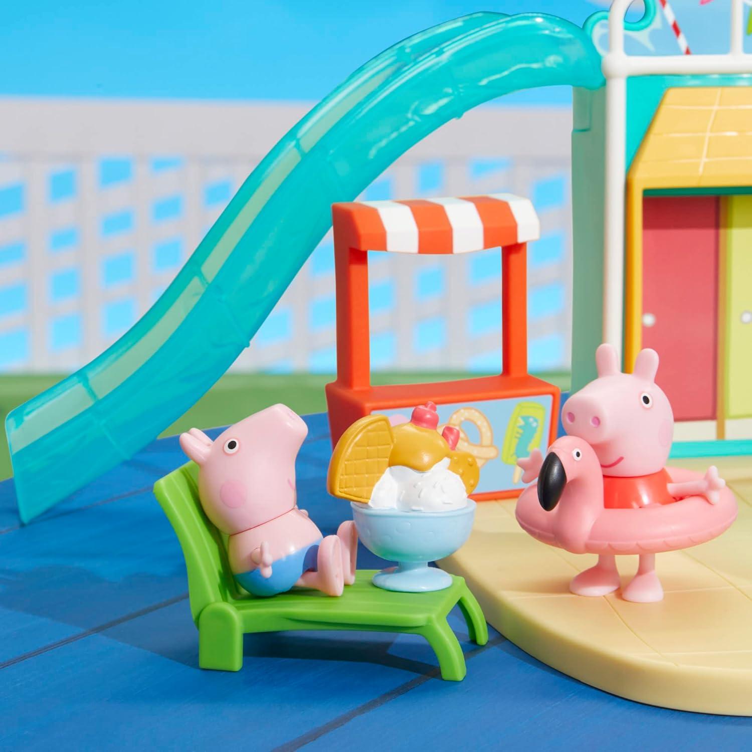 Juego de Agua Peppa Pig con 2 Figuras y Accesorios