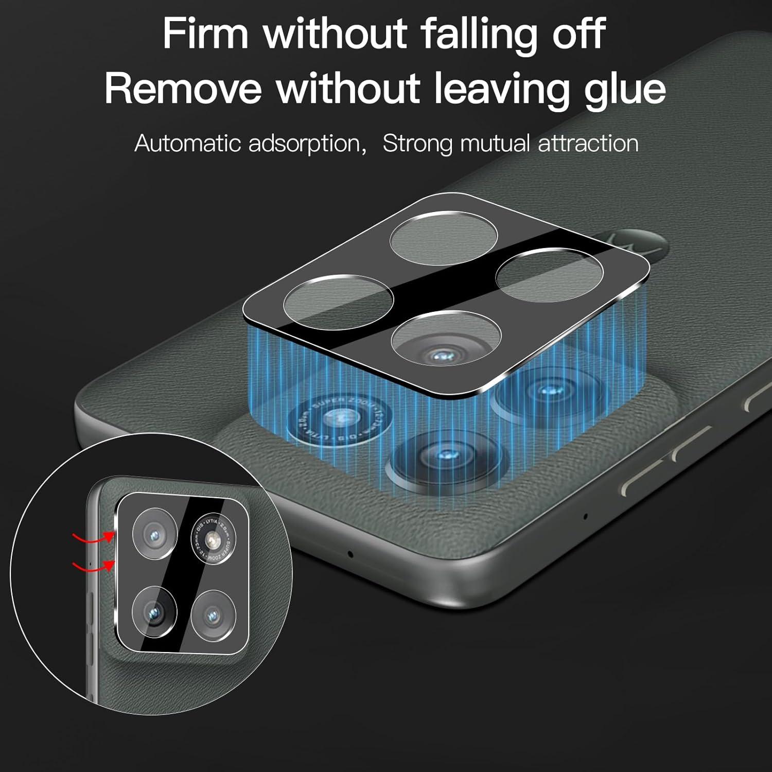 Protector de Pantalla 3D y Lente para Motorola Edge 2025 - Anoowkoa