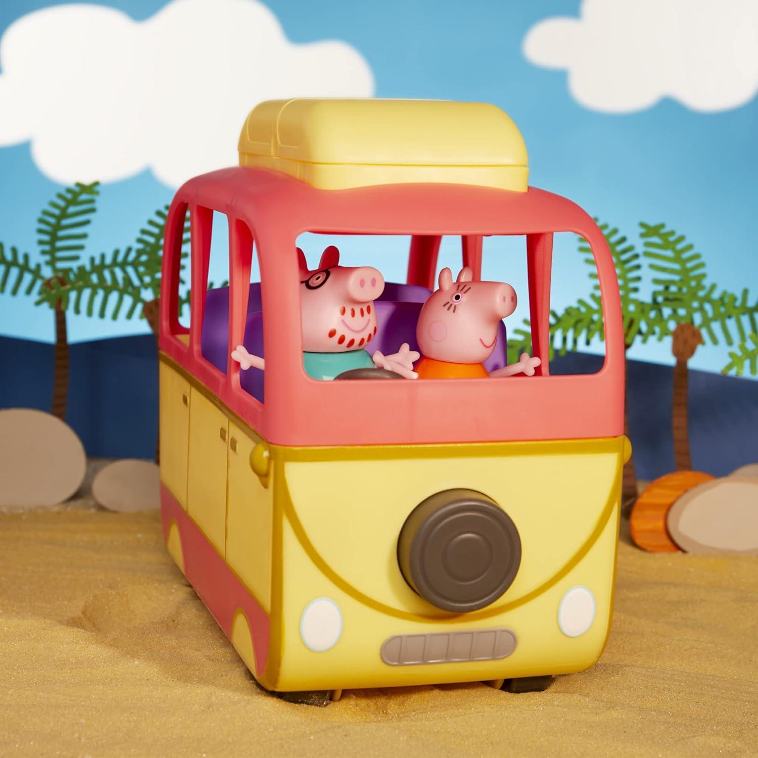 Campervan Peppa Pig Visita Australia con 8 Figuras