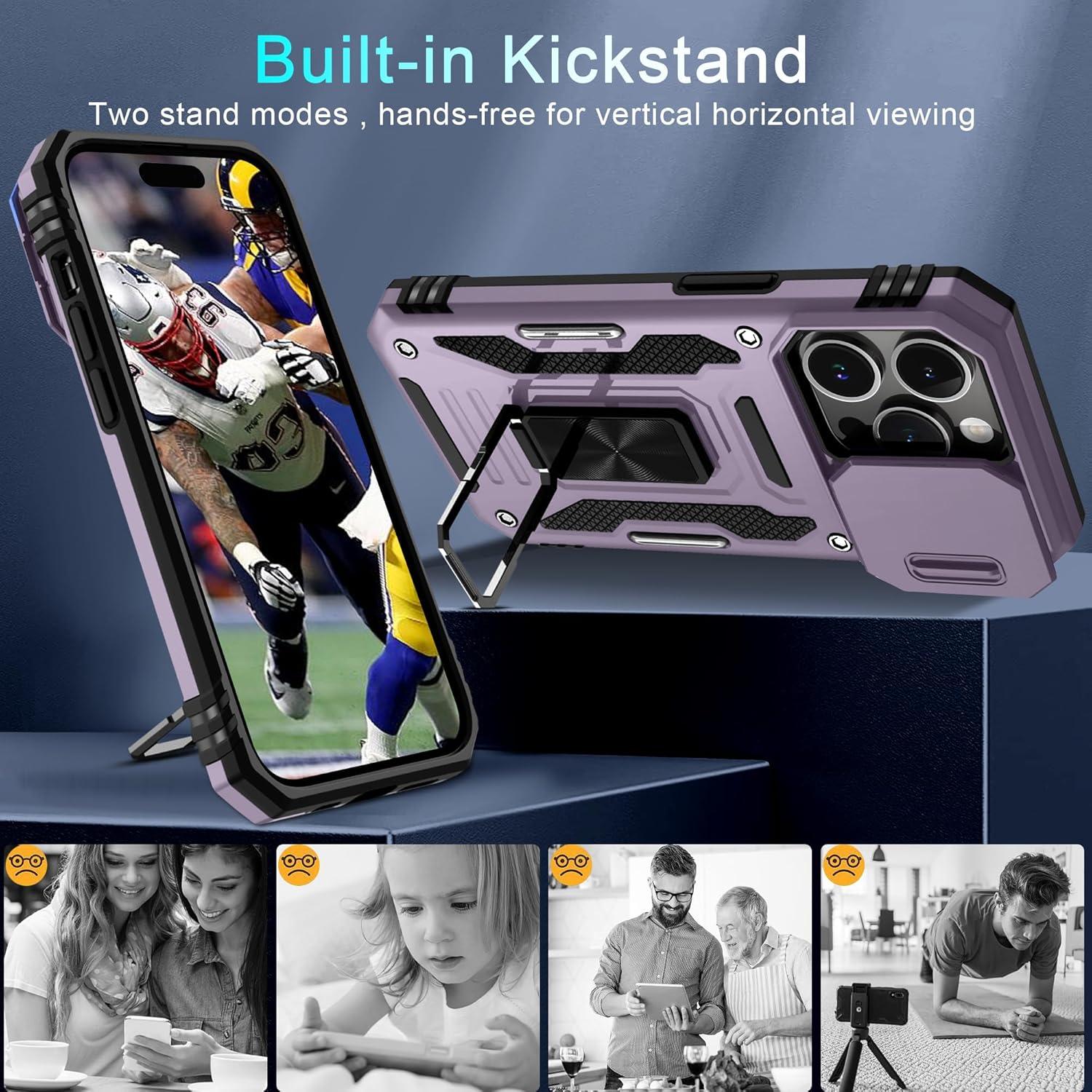 Funda DEERLAMN para iPhone 14 Pro 6.1" a prueba de golpes