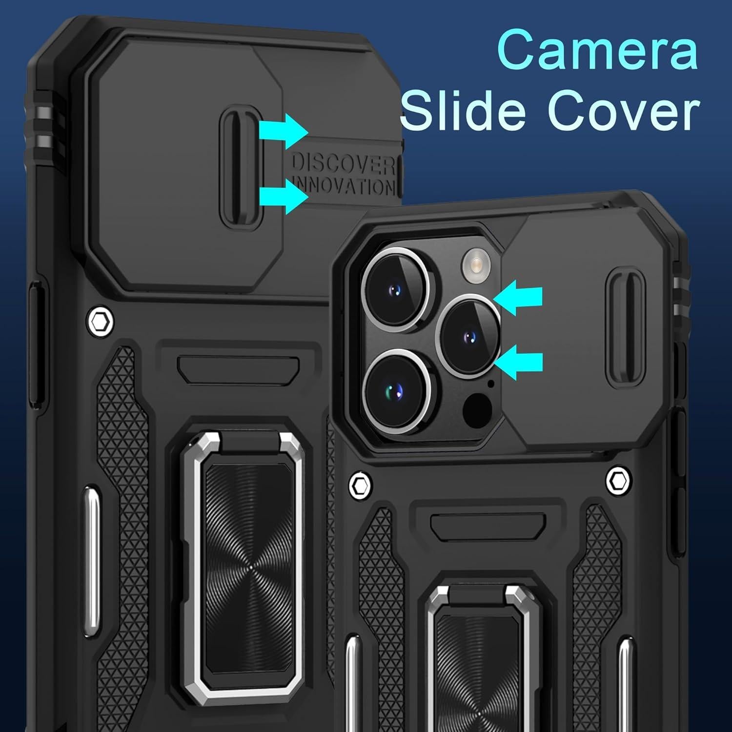 Funda DEERLAMN para iPhone 14 Pro 6.1" a prueba de golpes