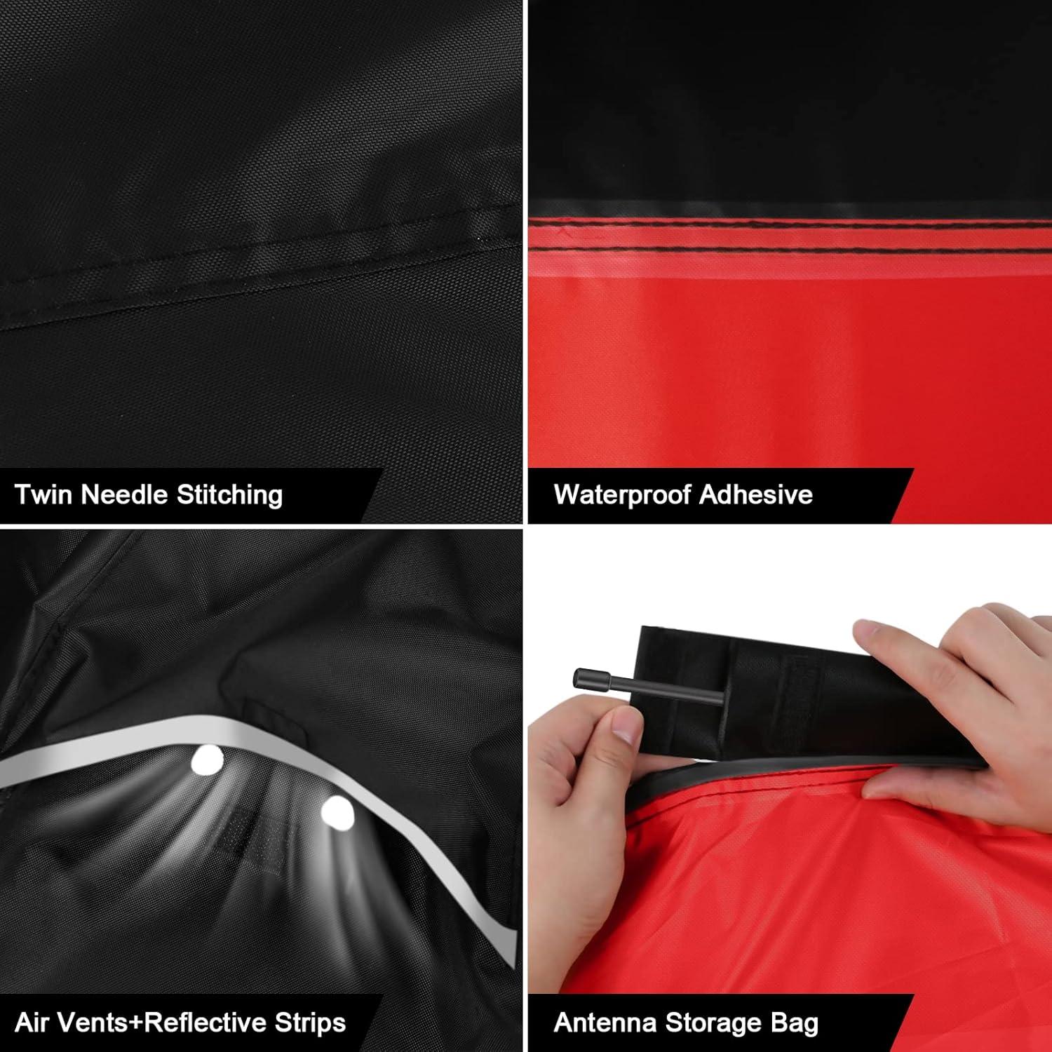 Cubierta de Motocicleta Sportuli Cruiser Impermeable 420D