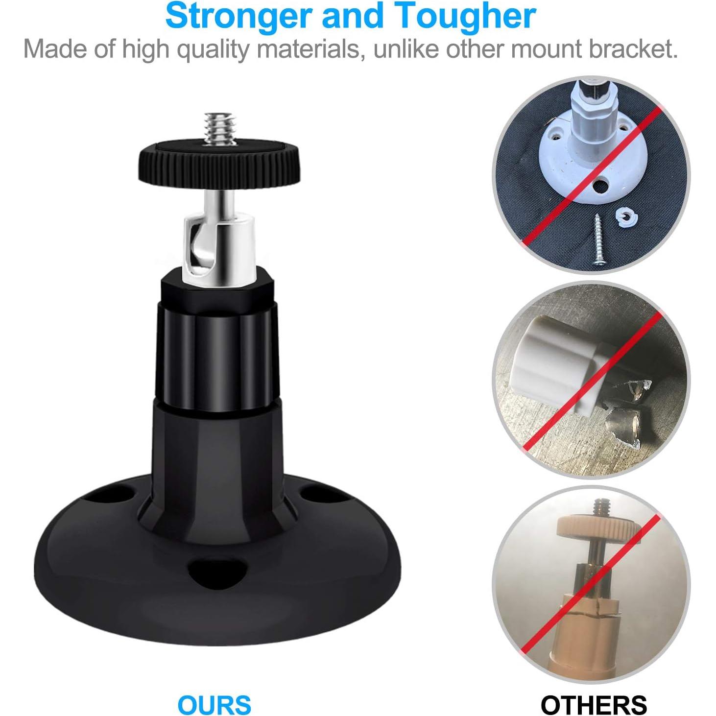 Soporte de Pared FastSnail para Wyze Cam Pan y V3 - Negro