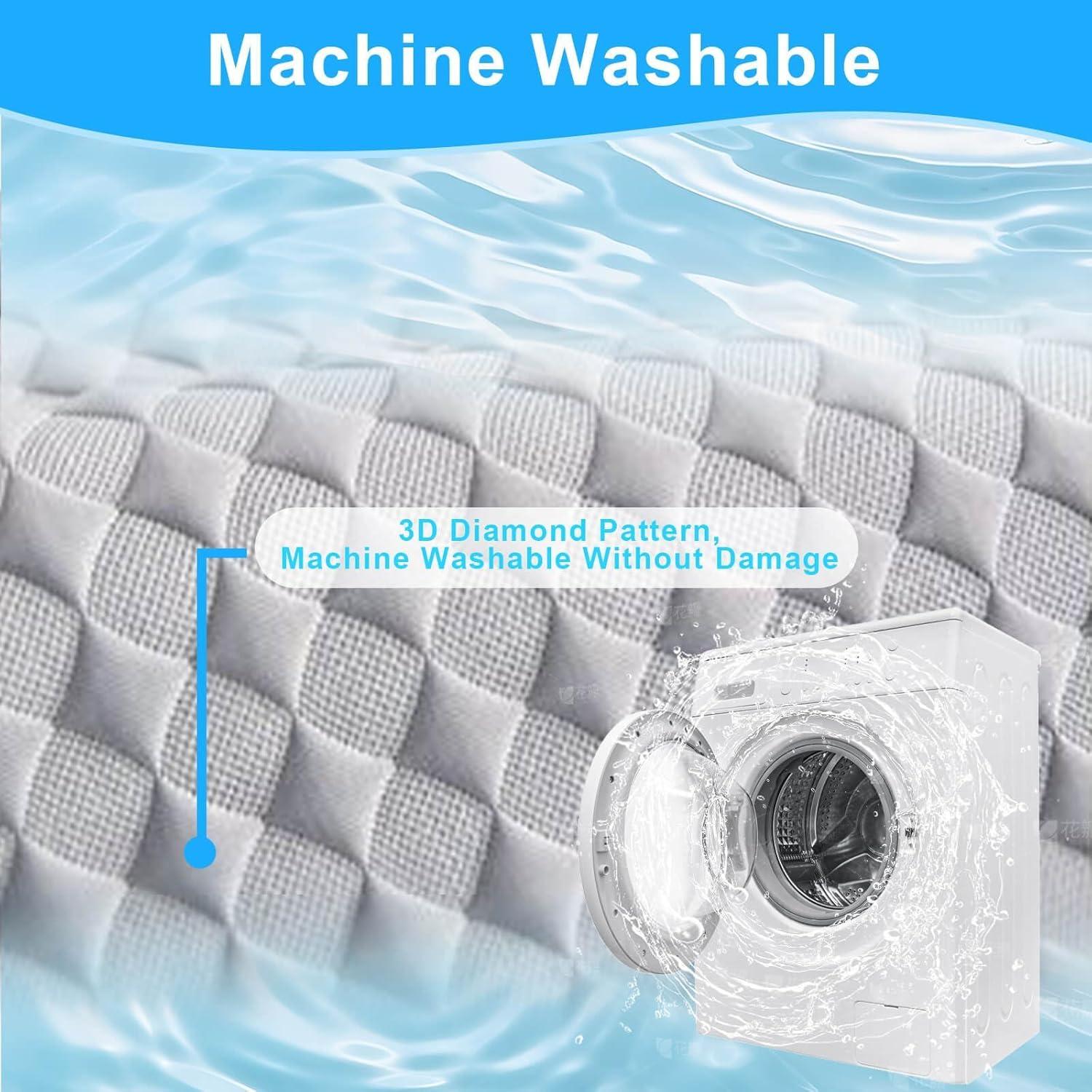 Funda de Asiento Trasero para Carro de Golf LEAPGOMAX Gris