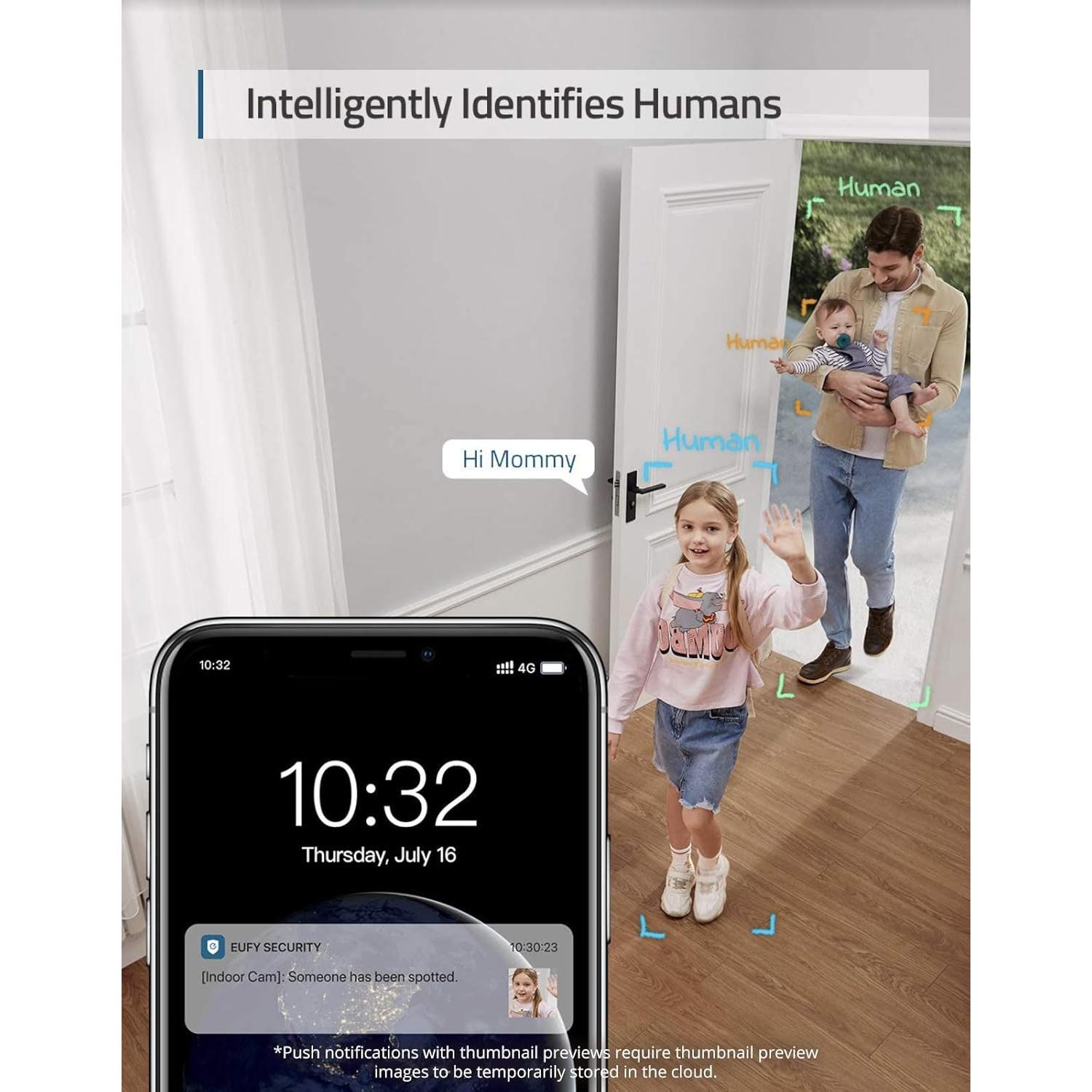 Cámara de Seguridad Interior Eufy C120 3 MP Wi-Fi