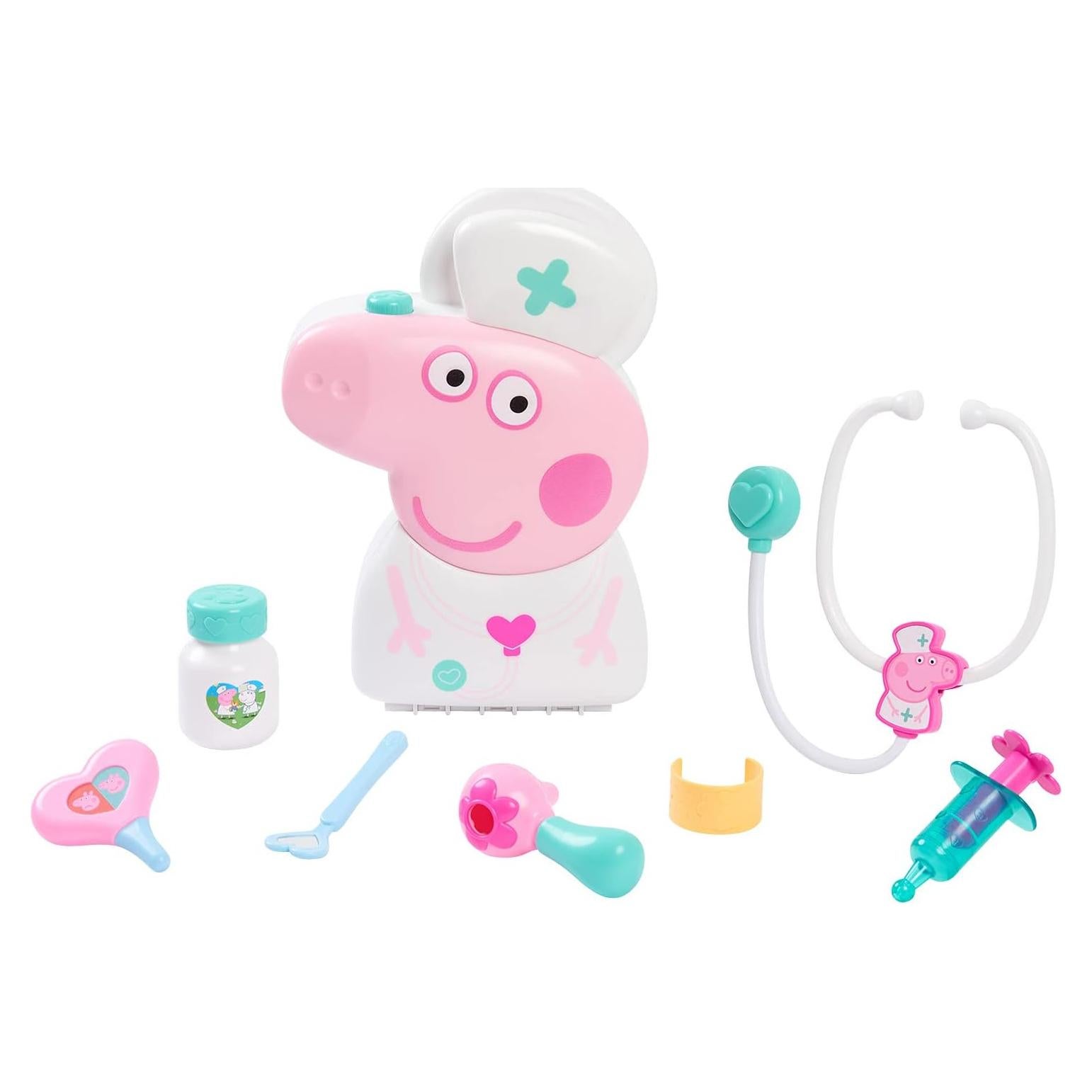 Set de Chequeo Peppa Pig Just Play 8 Piezas para Niños