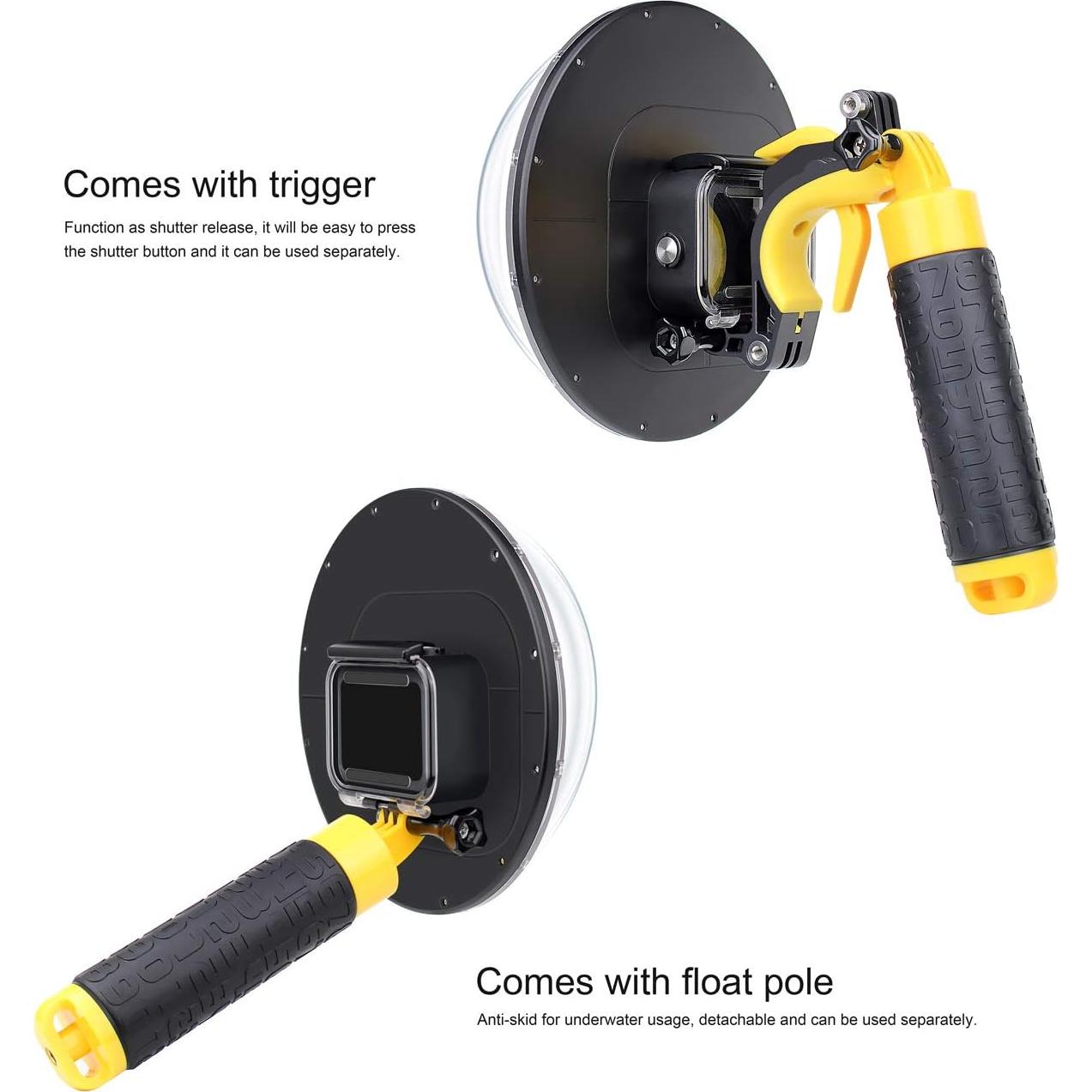 Puerto Domo SOONSUN para GoPro Hero 8 Black - 44.8m Impermeable