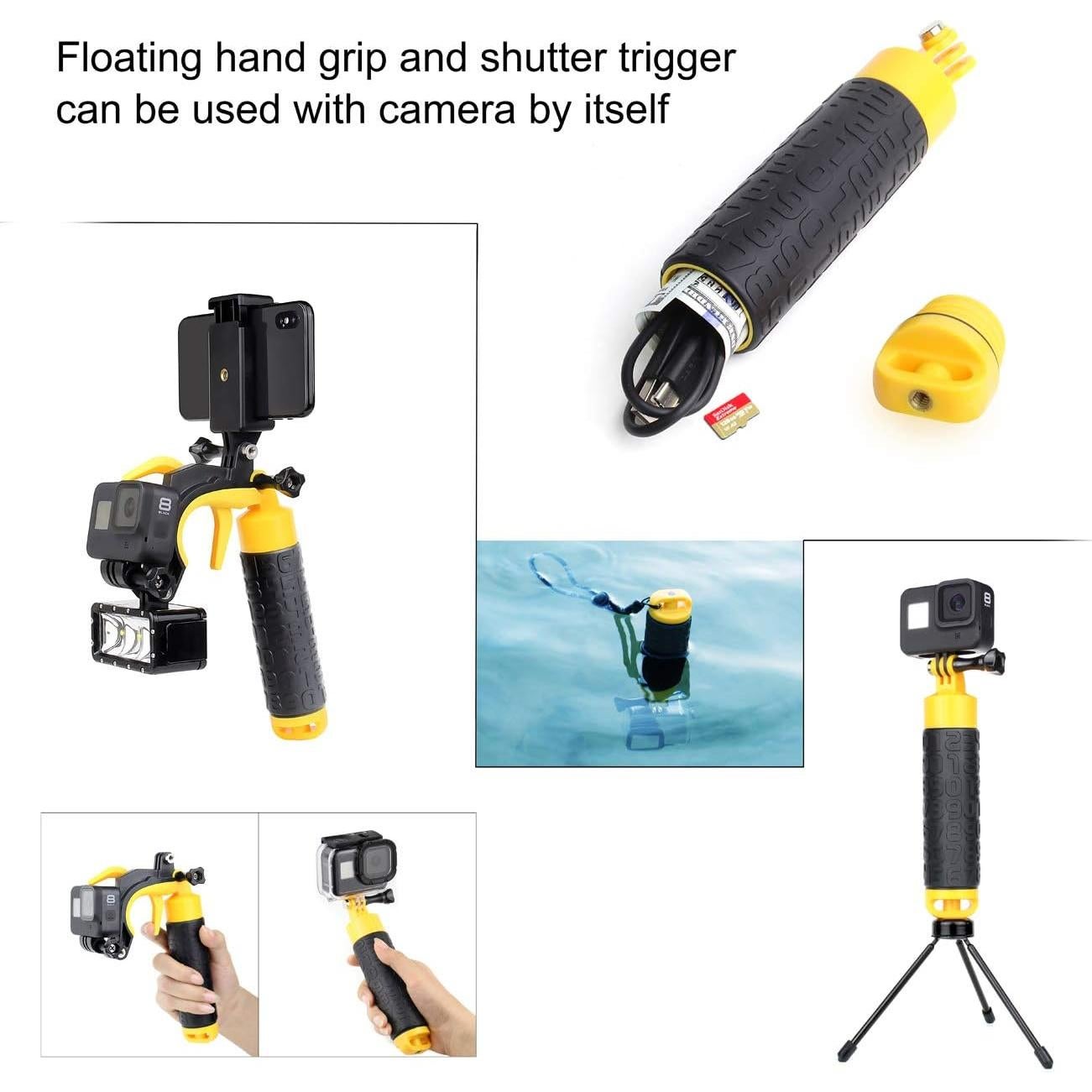 Puerto Domo SOONSUN para GoPro Hero 8 Black - 44.8m Impermeable