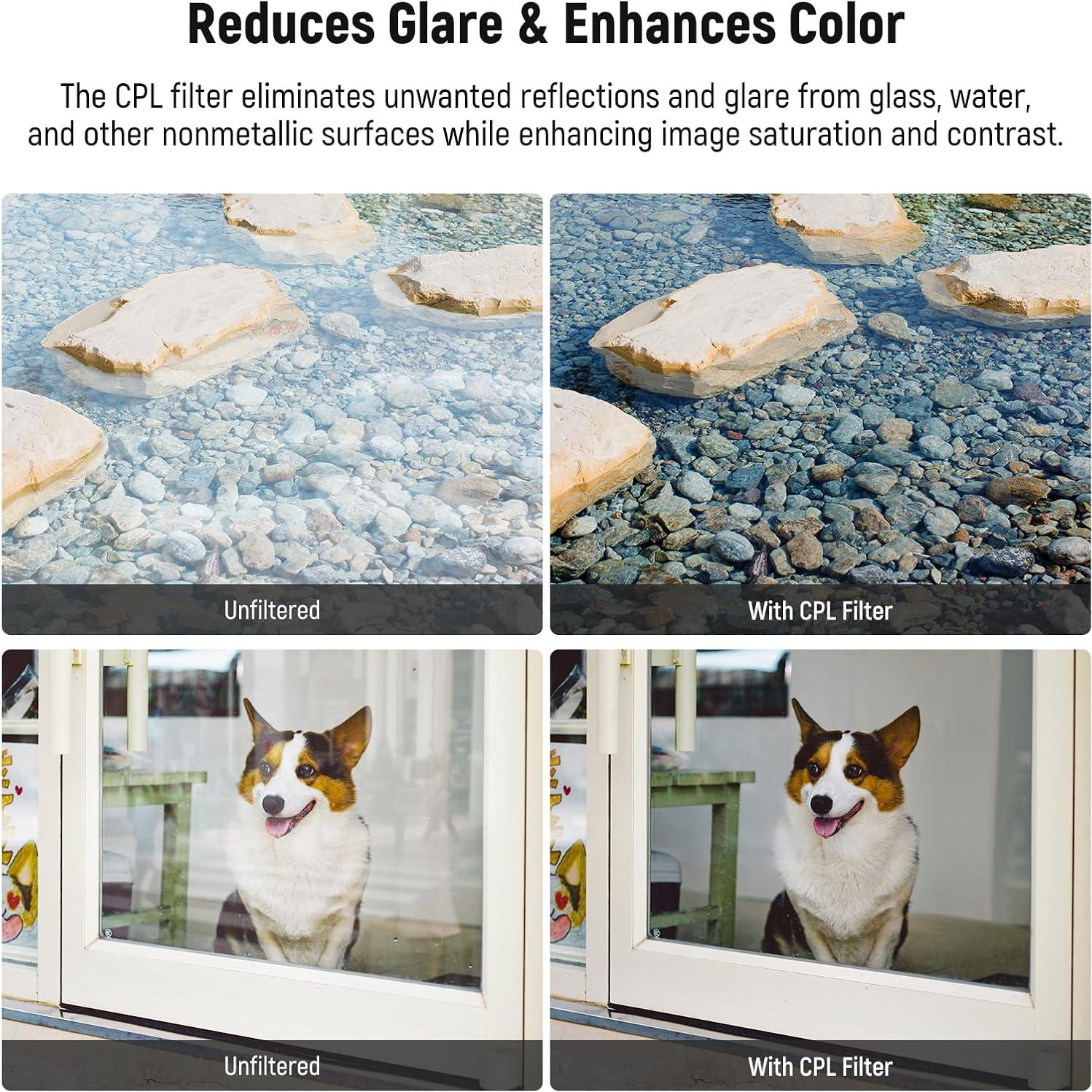 Filtro CPL NEEWER 67mm para Teléfono Android - Accesorio Fotografía