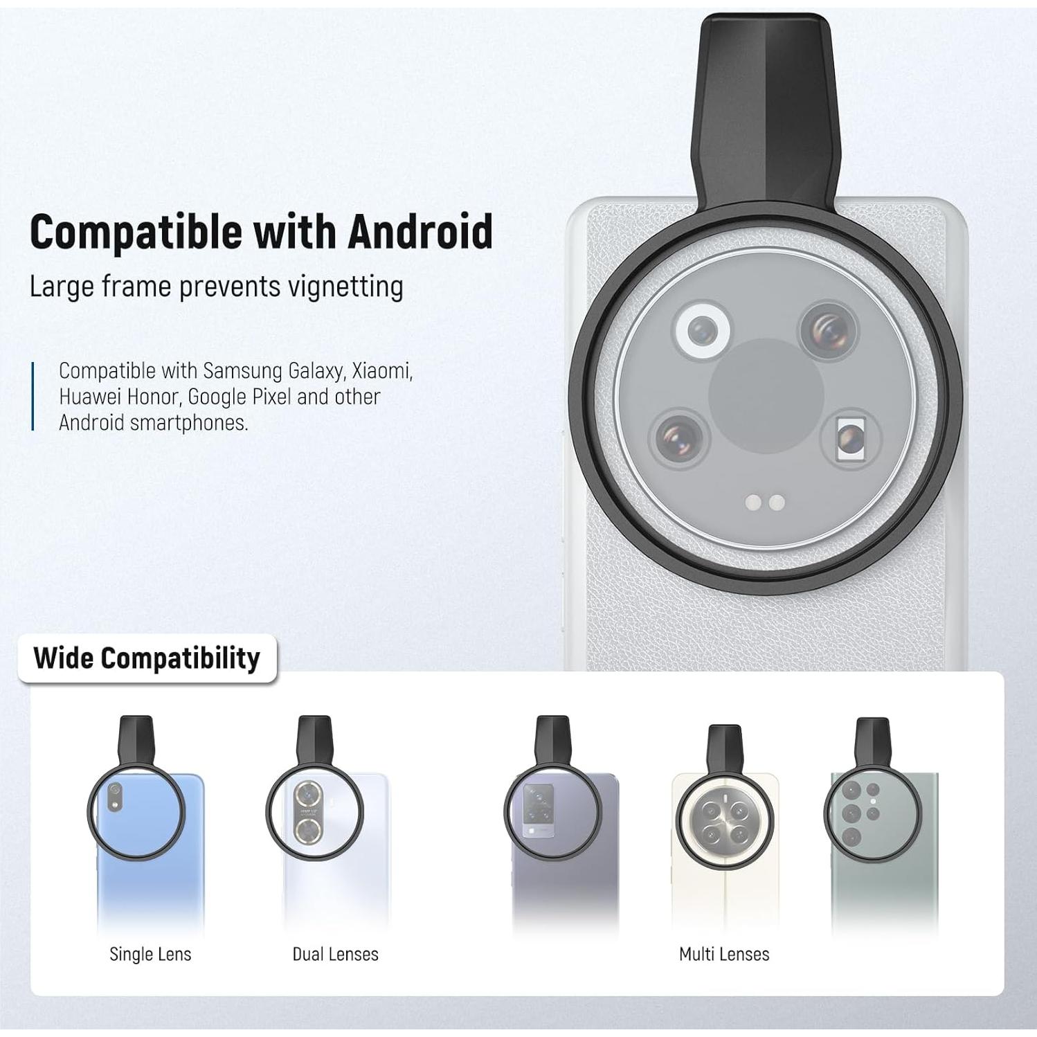 Filtro ND Variable NEEWER 67mm para Teléfono Android ND2-32