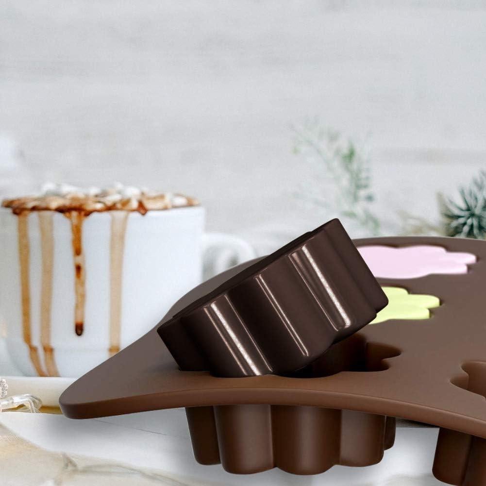 6 Moldes de Silicona CNYMANY para Chocolate y Caramelo